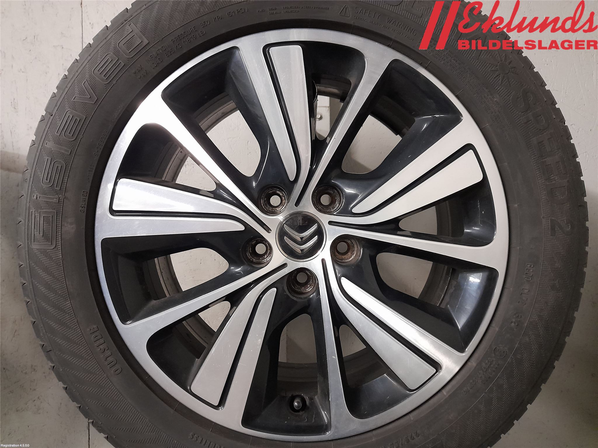 Citroen C4 GRAND SPACETOURER 19-22 Sommardäck Alumfälg 4St