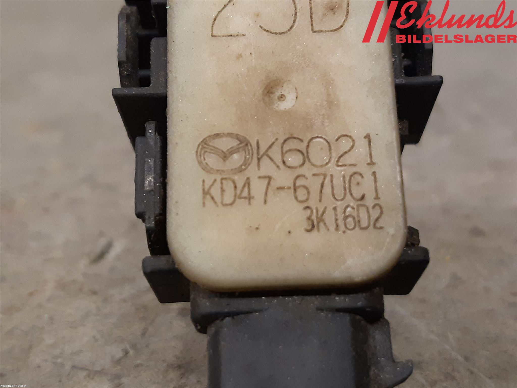 Mazda 3 III 14-19 Parkeringshjälp Backsensor