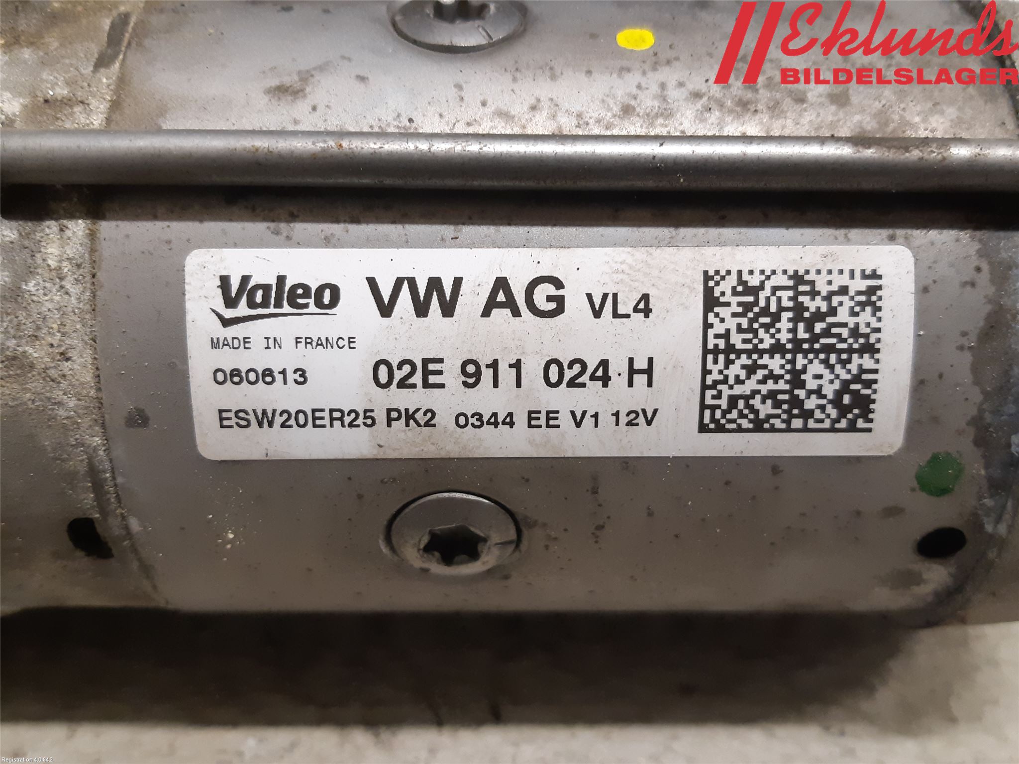 Skoda SUPERB 09-15 Startmotor Diesel