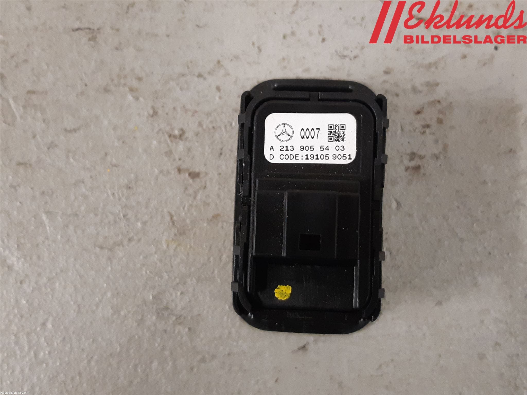 Mercedes-Benz MB E-KLASS (W213) 16-23 Strömställare Dragkrok