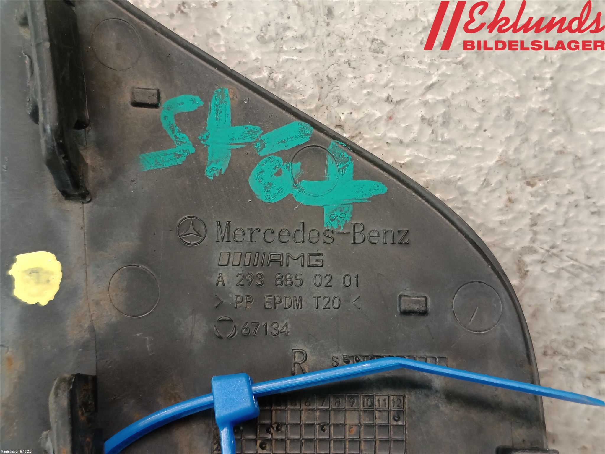 Mercedes-Benz MB EQC (N293) 20- List Fram-Huv-Front