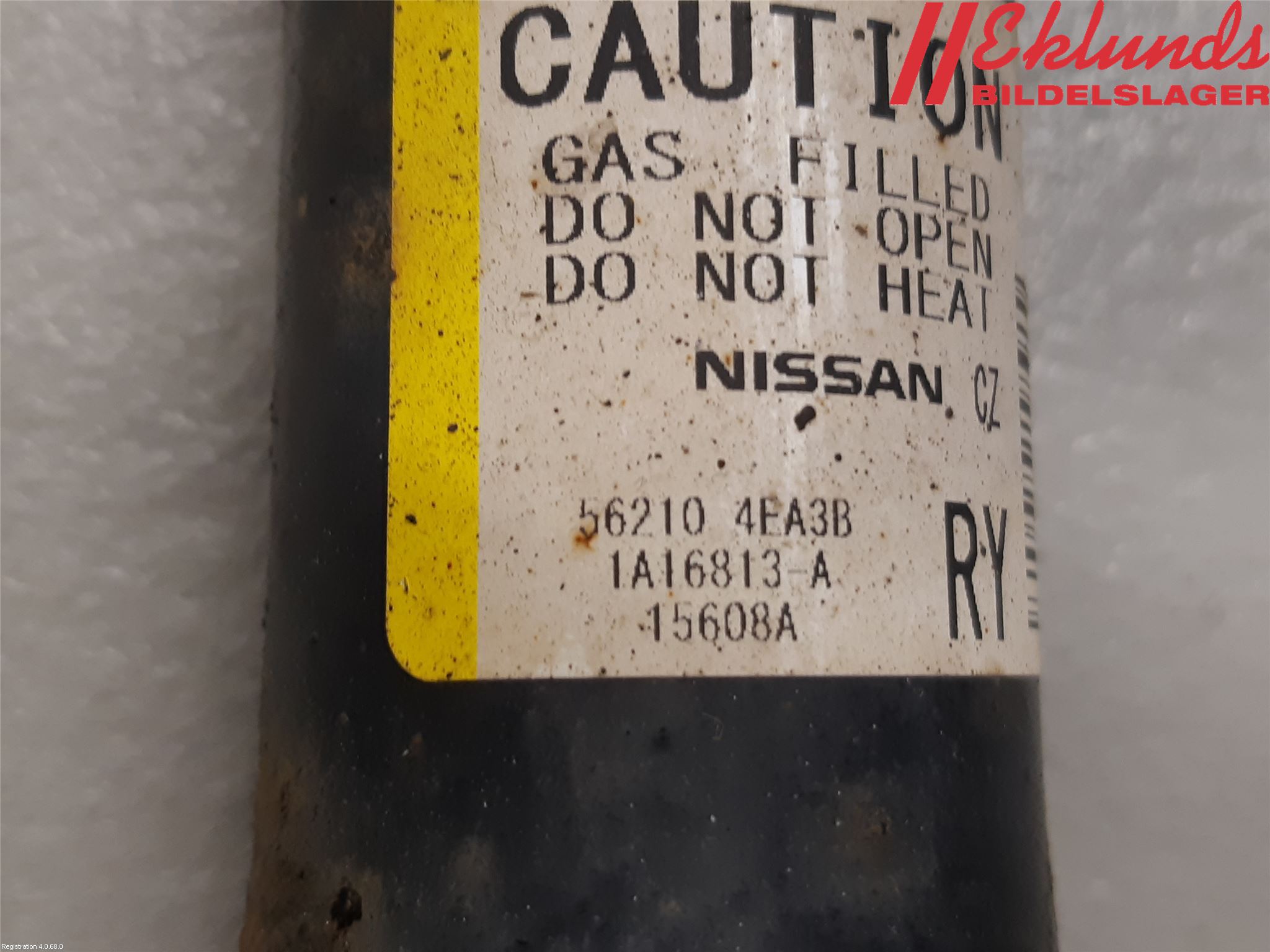 Renault KADJAR 15- Stötdämpare Bak