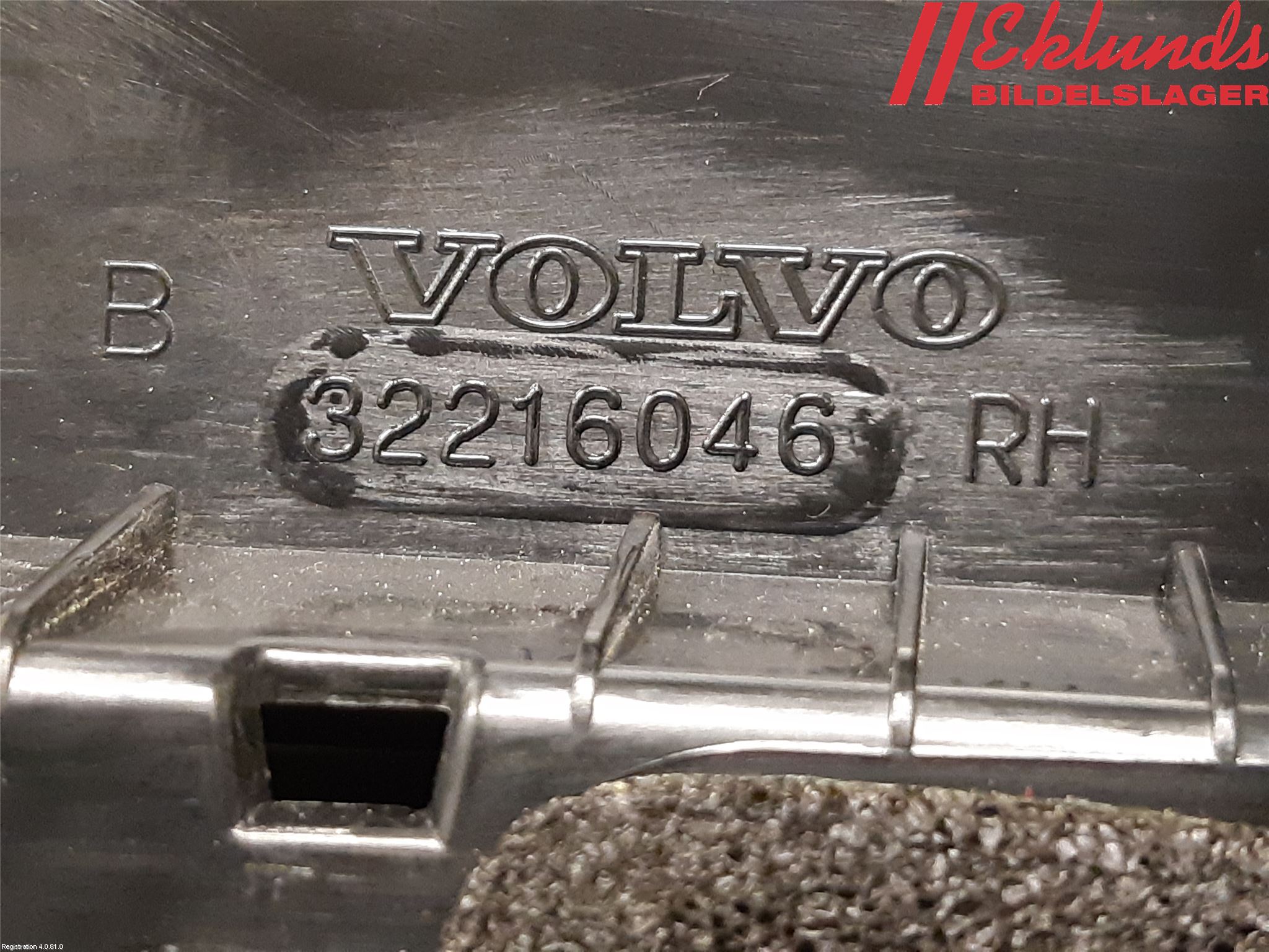 Volvo XC60 18- Dörr Dekorlist Bak Hö