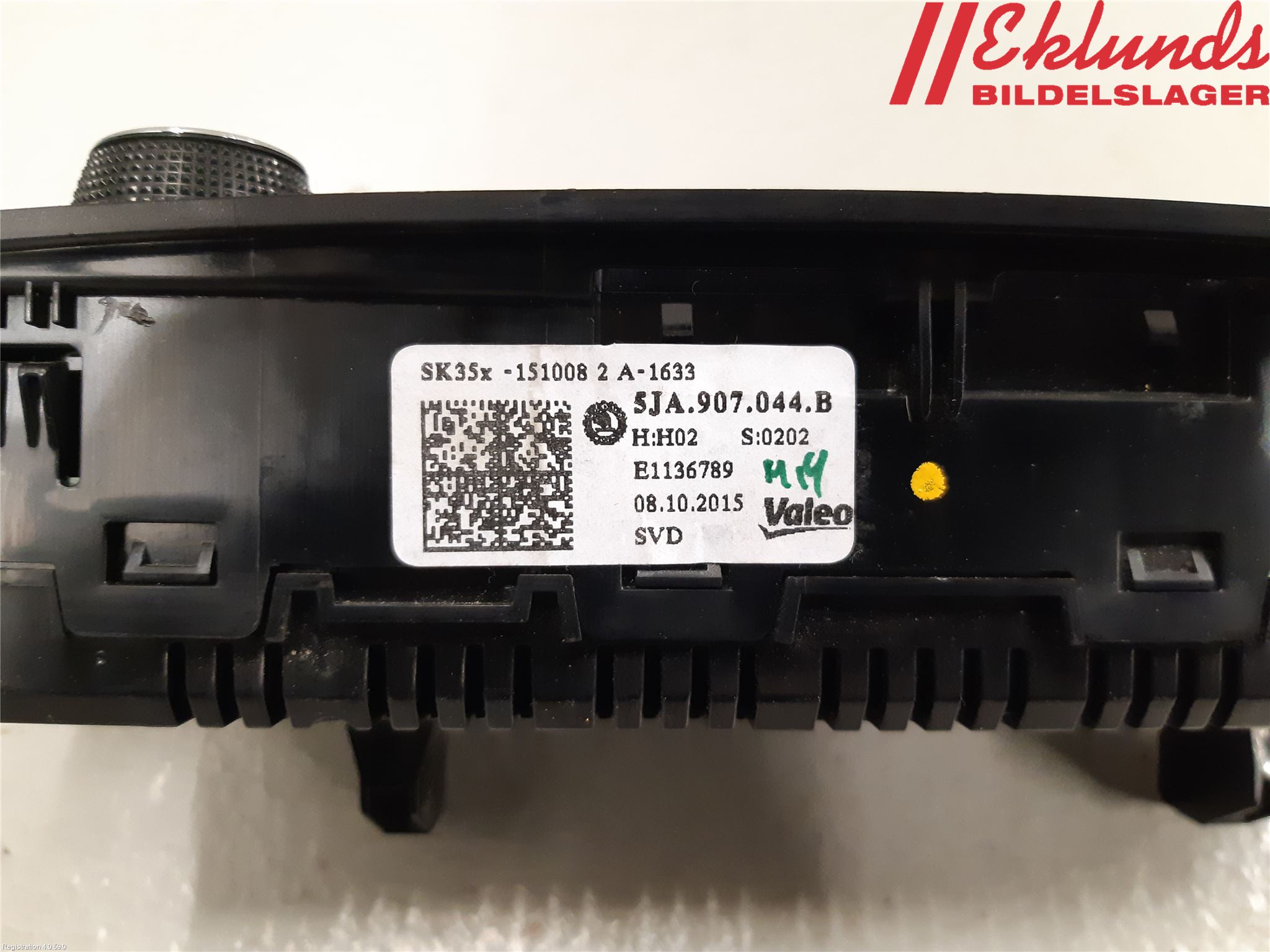 Skoda RAPID Ac Styrenhet Ac Manöveren