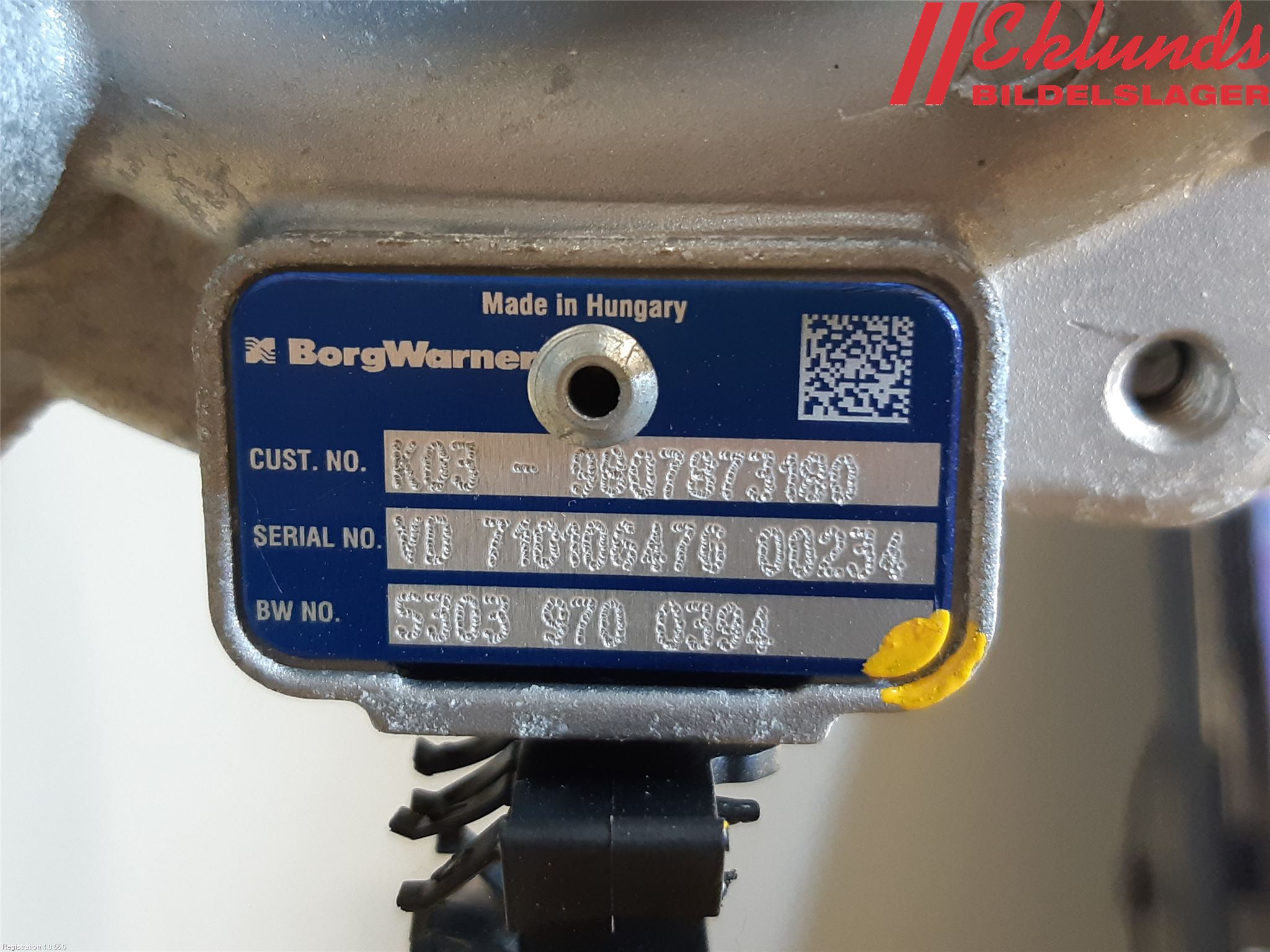 Peugeot EXPERT/E-EXPERT 17- Turboaggregat