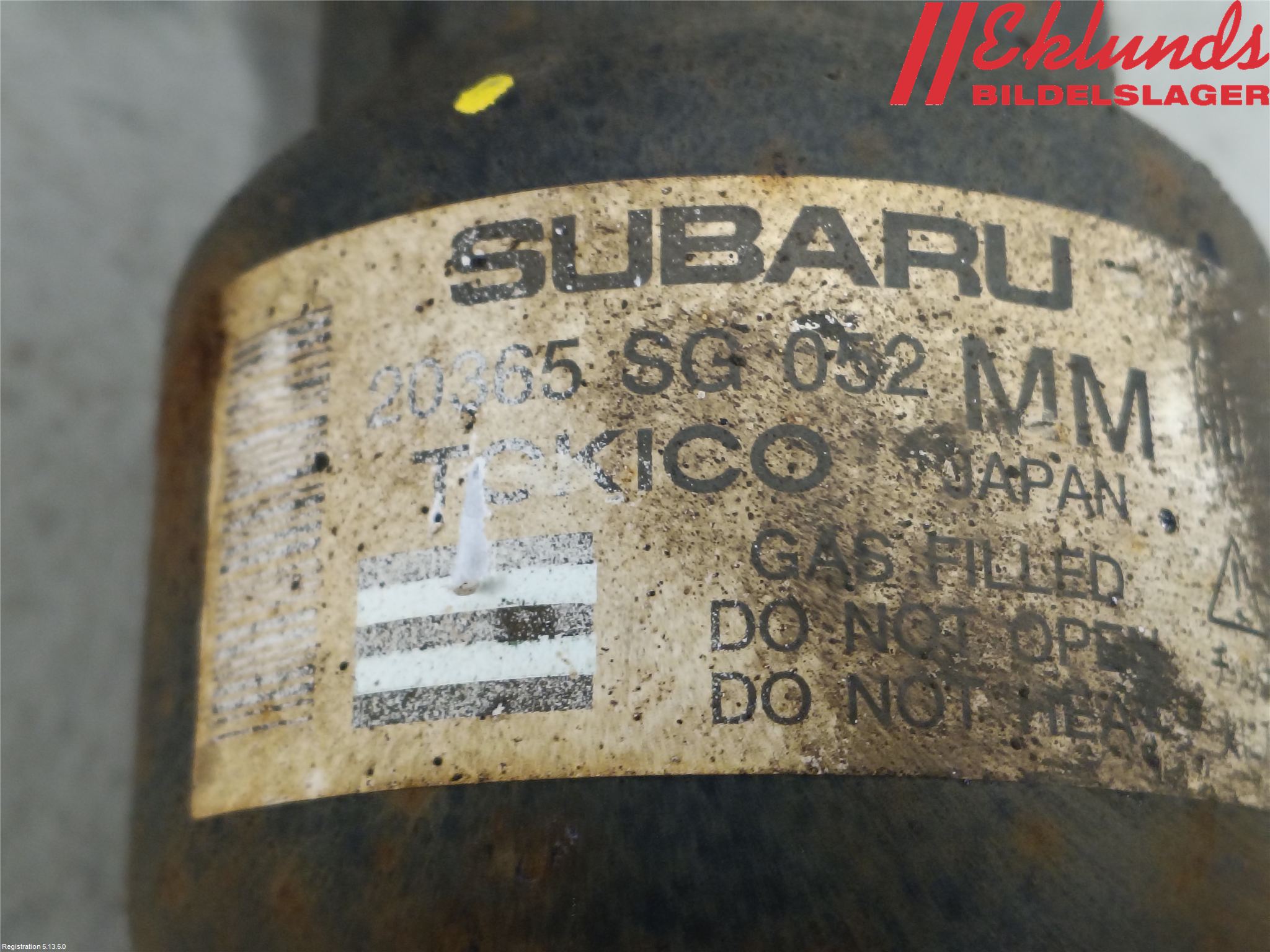 Subaru FORESTER SJ 13-18 Fjäderben Bak Vänster