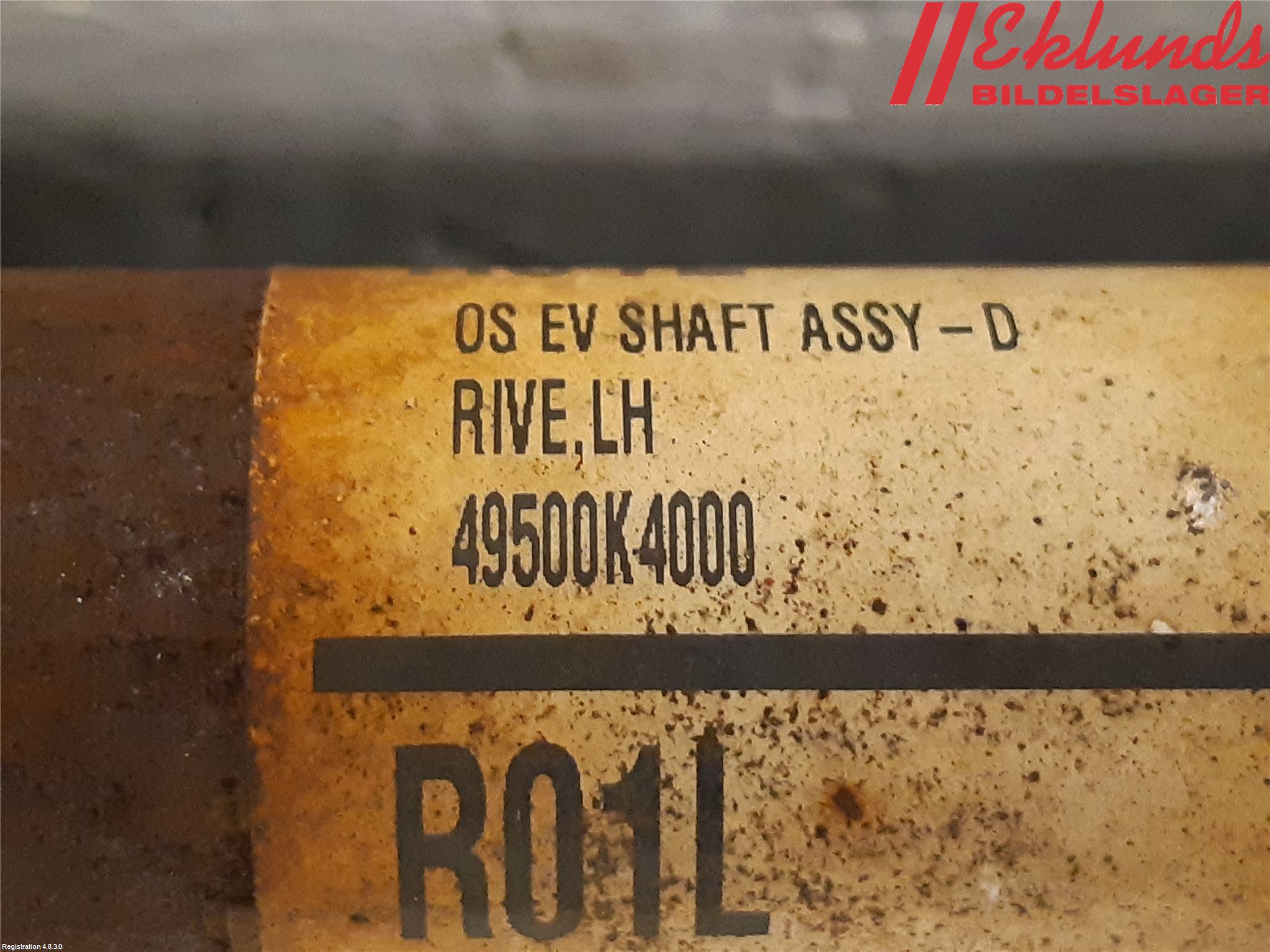 Hyundai KONA/ELECTRIC OS 18-23 Drivaxel Fram Vänster