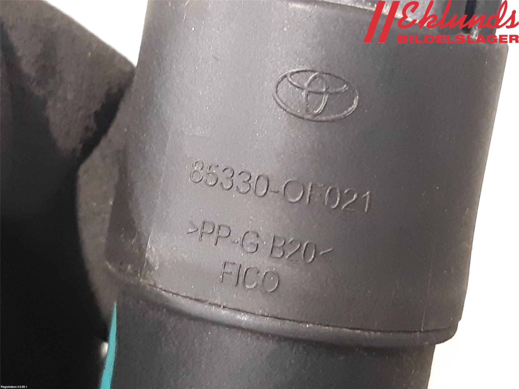 Toyota YARIS XP130 15-20 Spolarpump Baklucka