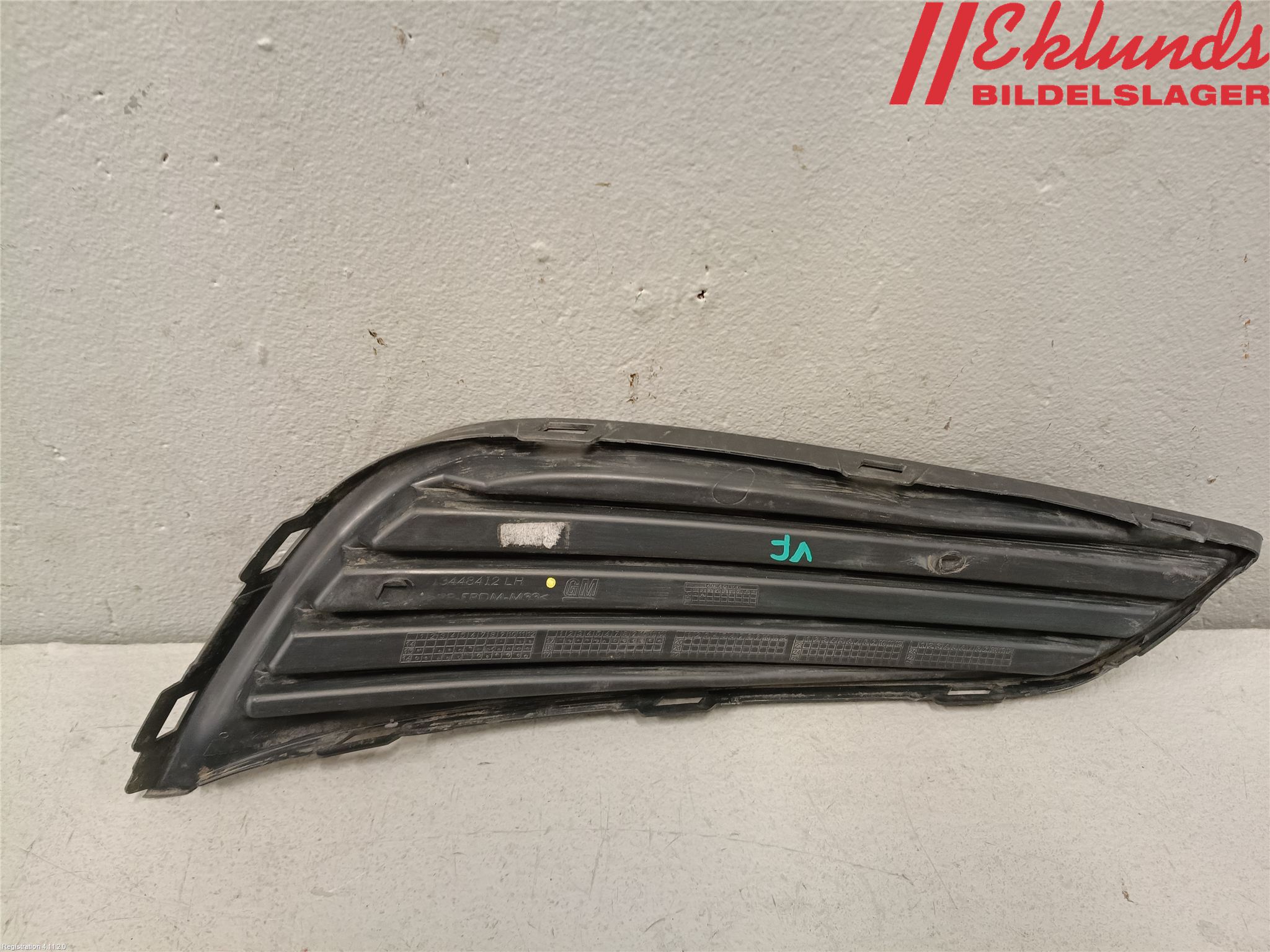 Opel ASTRA K 16-22 Stöt Utfyllnad-List-Grill