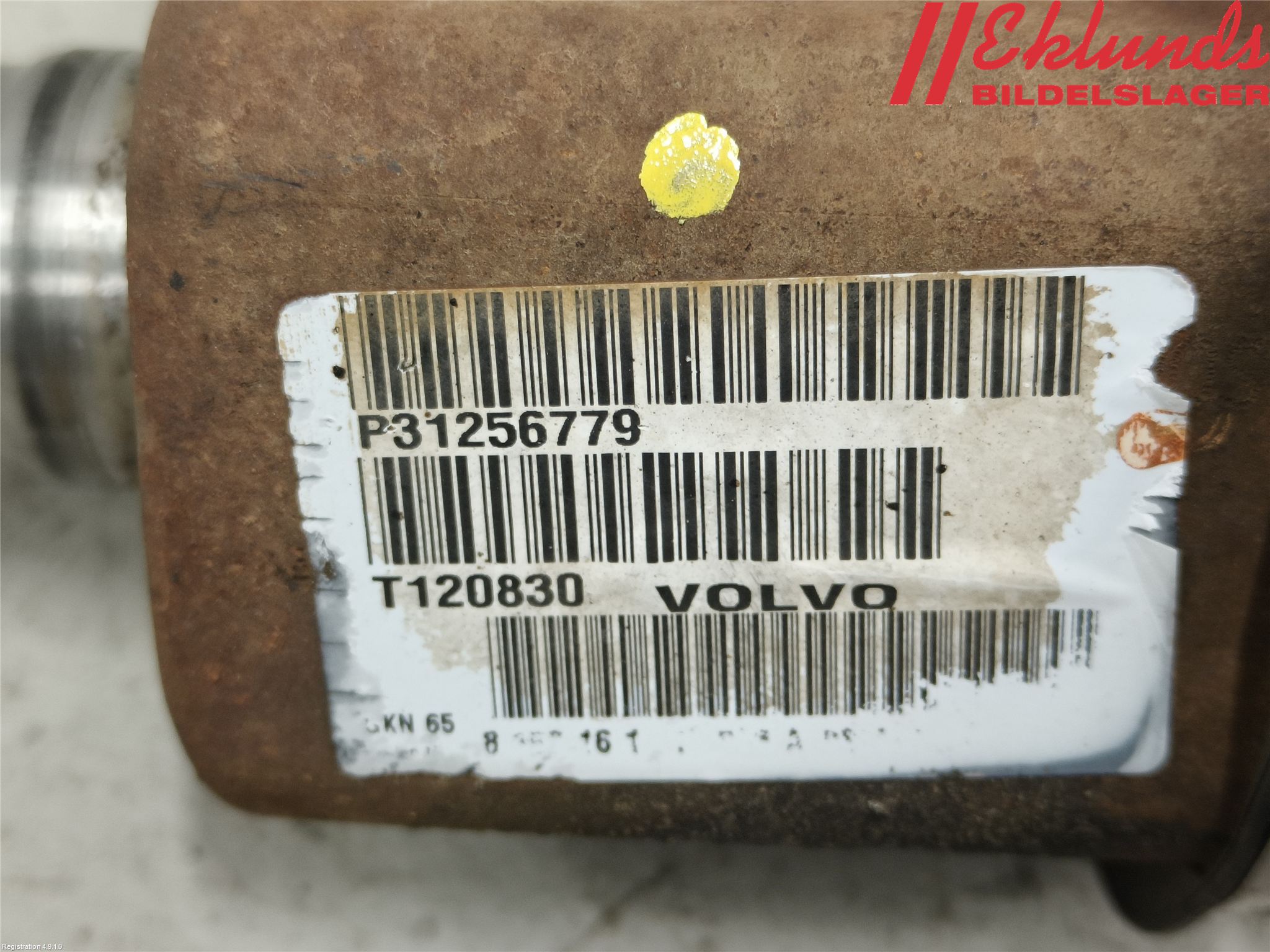 Volvo V70 08-13 Drivaxel Fram Vänster