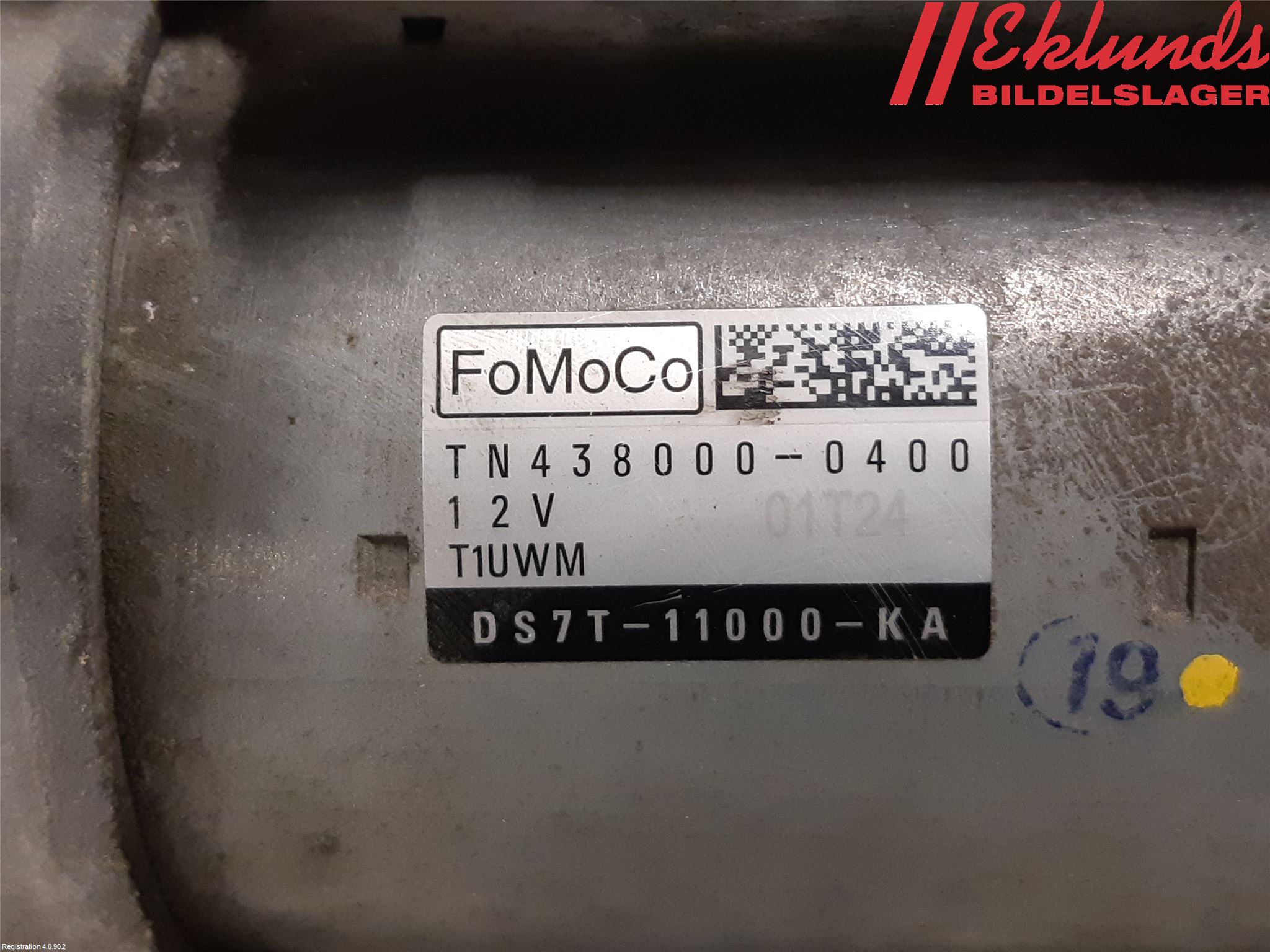 Ford MONDEO 15-22 Startmotor