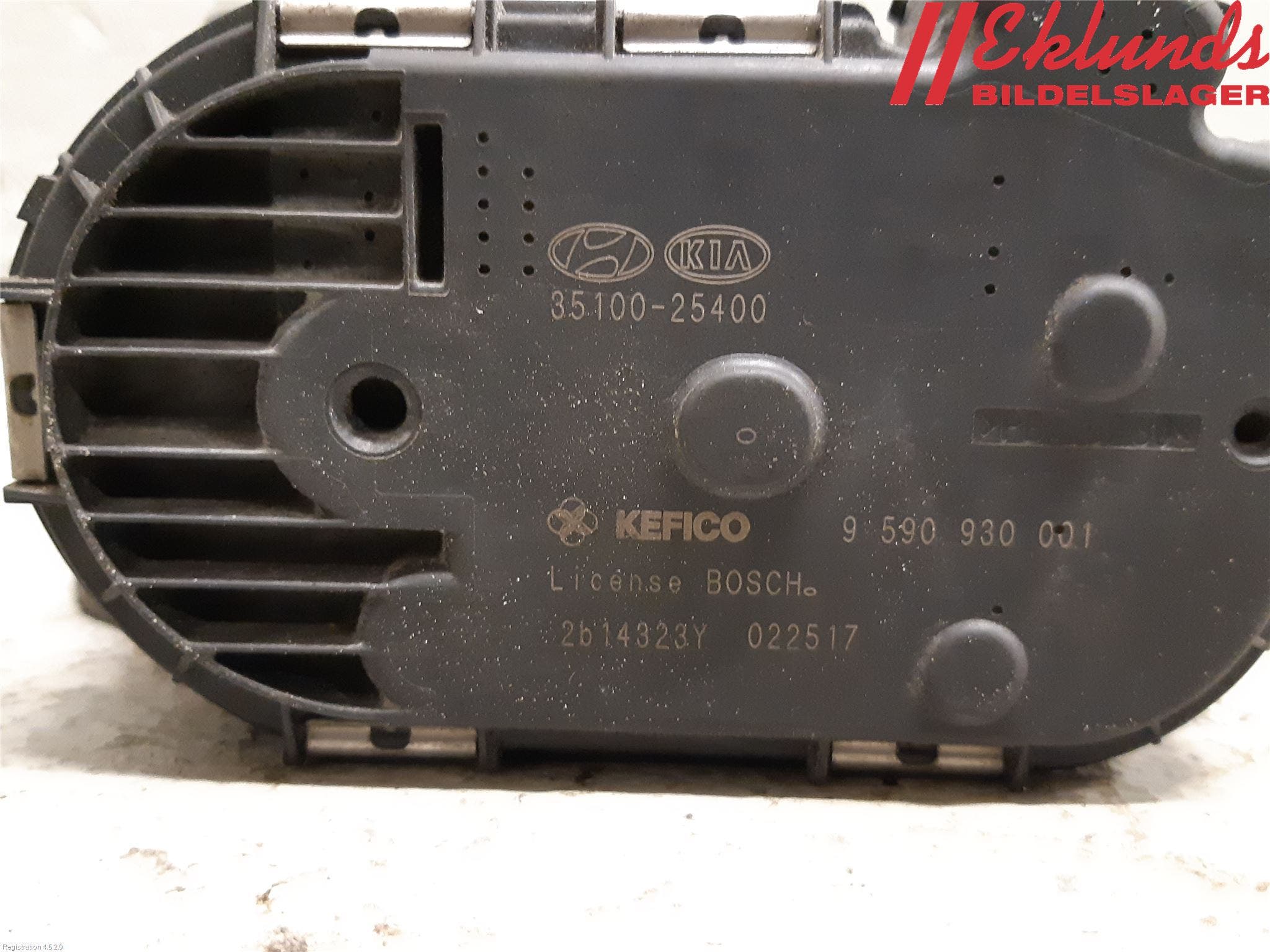 Kia SPORTAGE (SL) 11-15 Injspjällhus