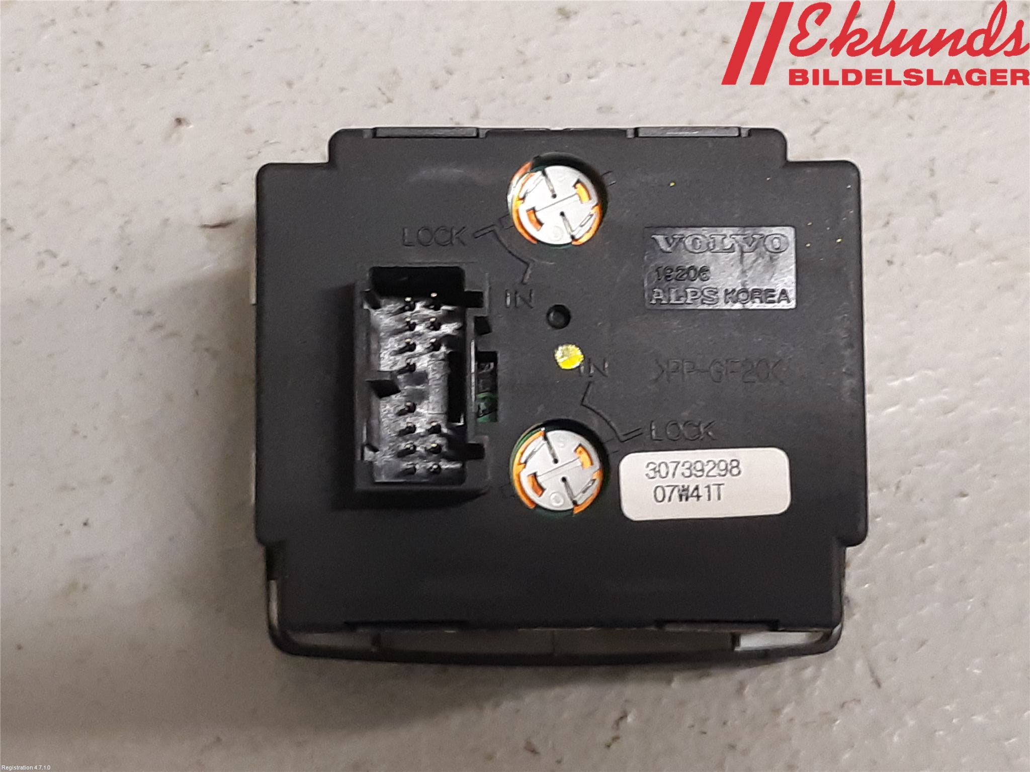 Volvo V50 08-12 Strömställare Ljus