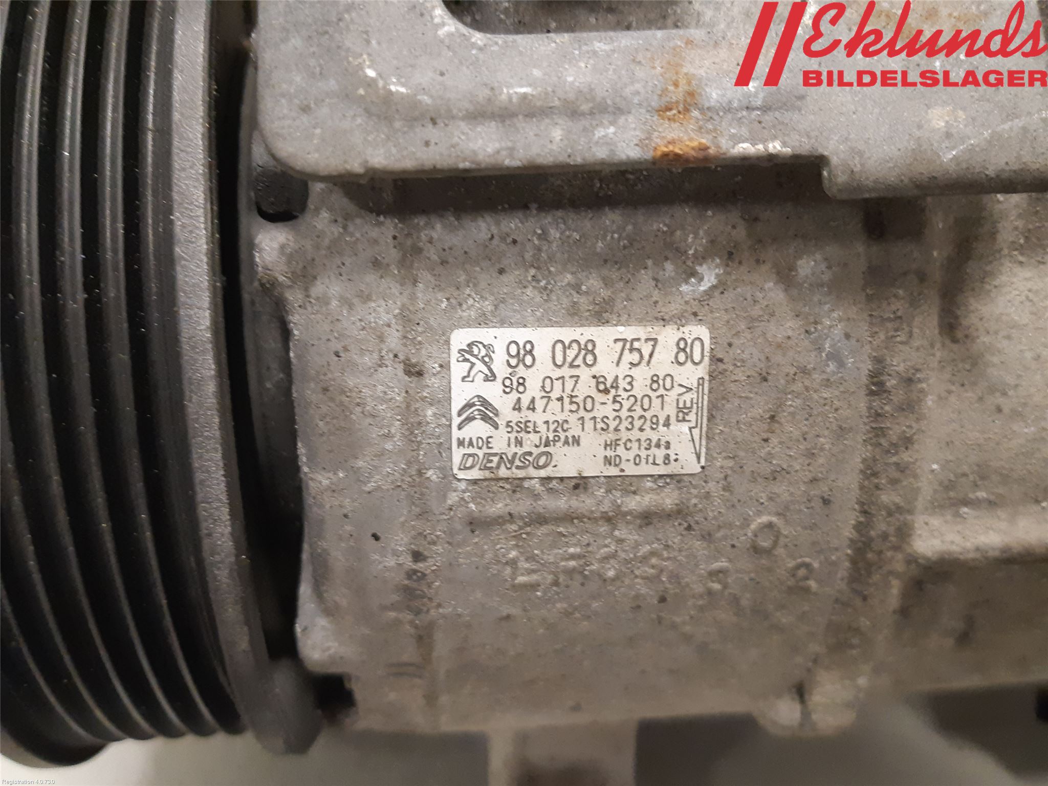 Citroen BERLINGO 08-18 Ac Kompressor