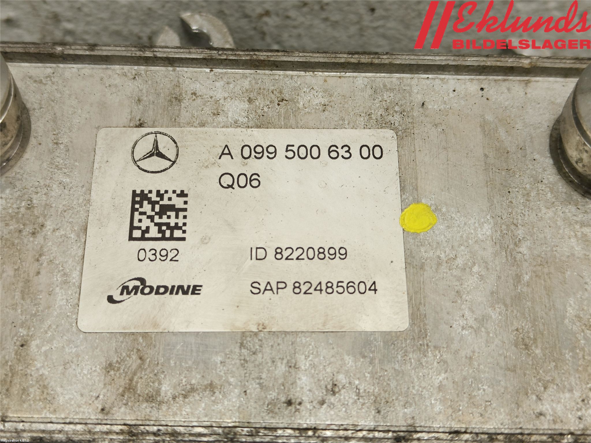 Mercedes-Benz MB C-KLASS (W205) 14-21 Oljekylare Automat