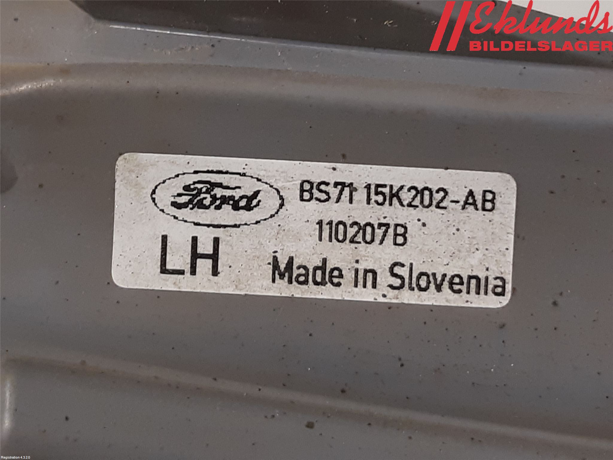 Ford MONDEO 07-15 Dimljus-Varselljus Fram