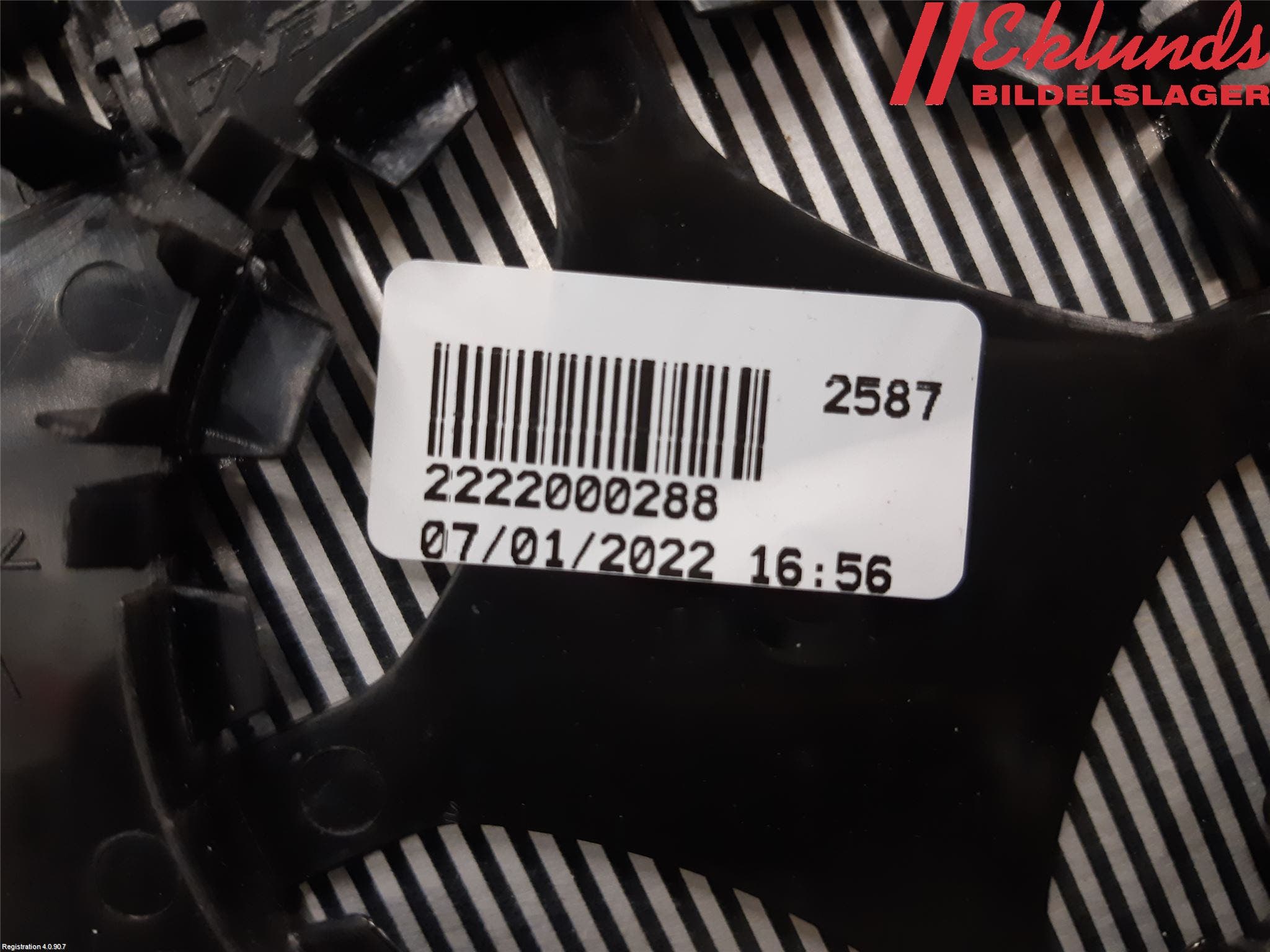 Toyota C-HR 16-23 Spegelglas Vä