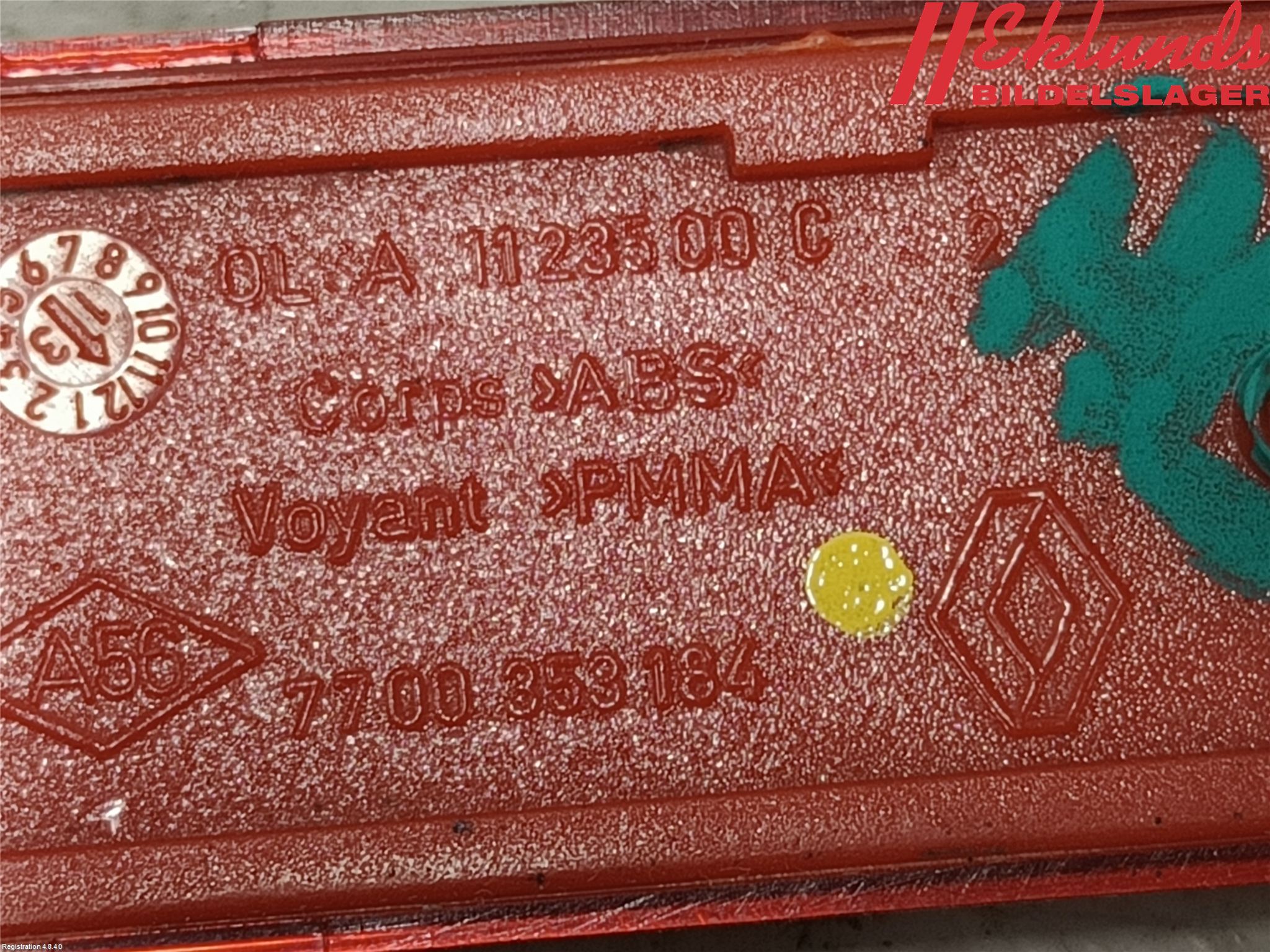 Renault TRAFIC/E-TECH 15- Dimljus/Reflex Bak