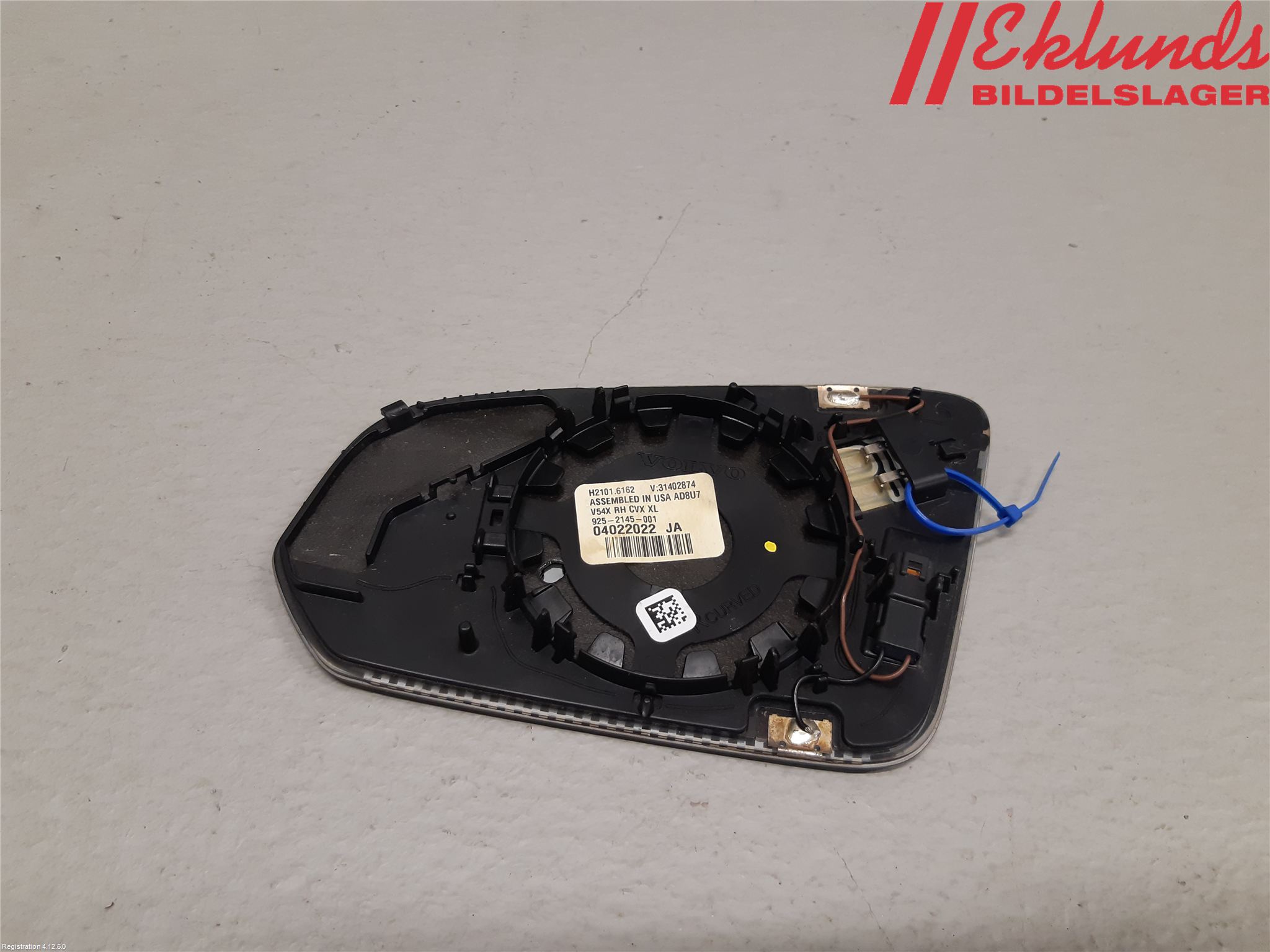 Volvo V60 19- Spegelglas Hö