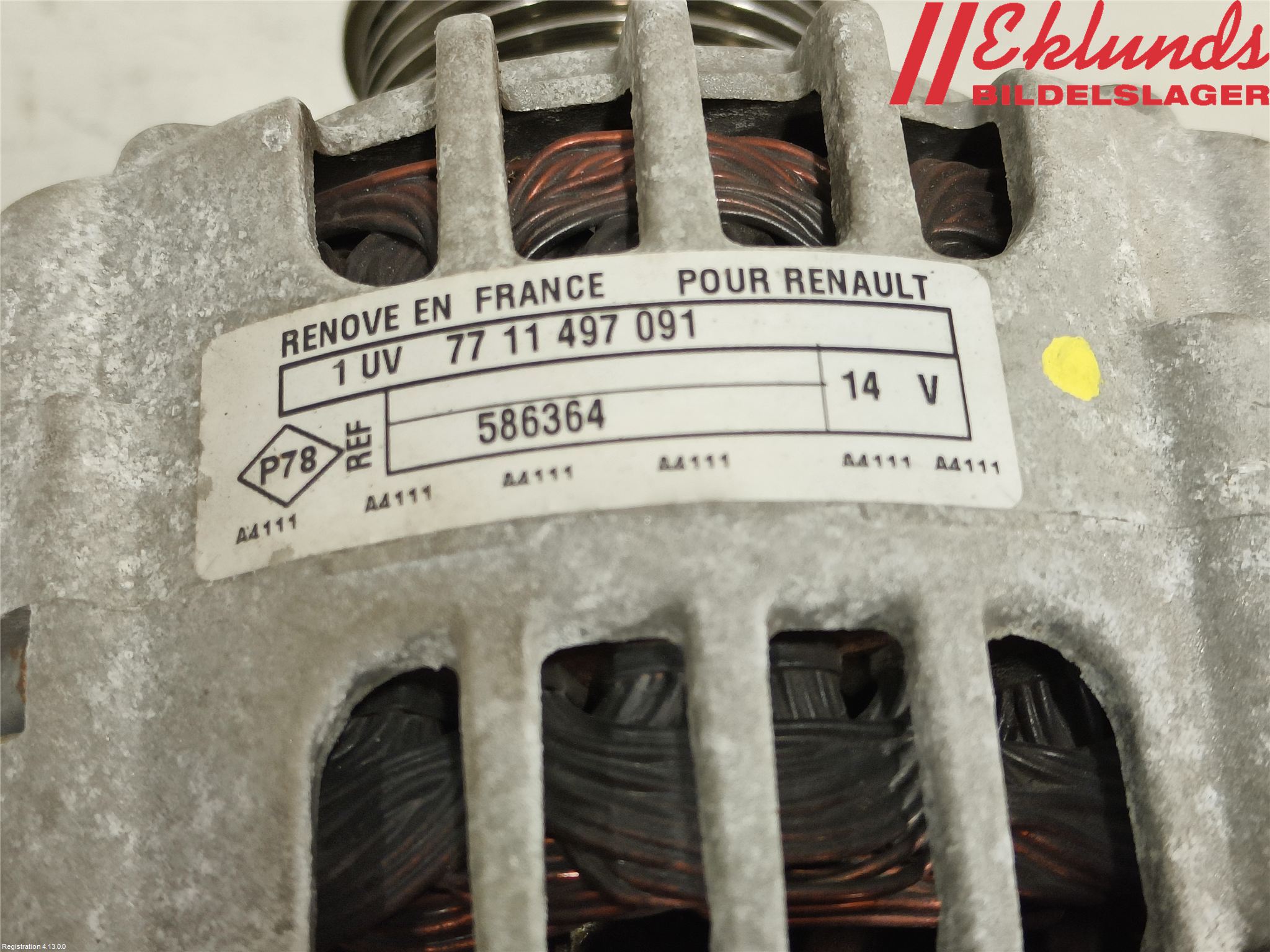 Renault CLIO III  09-12 Generator