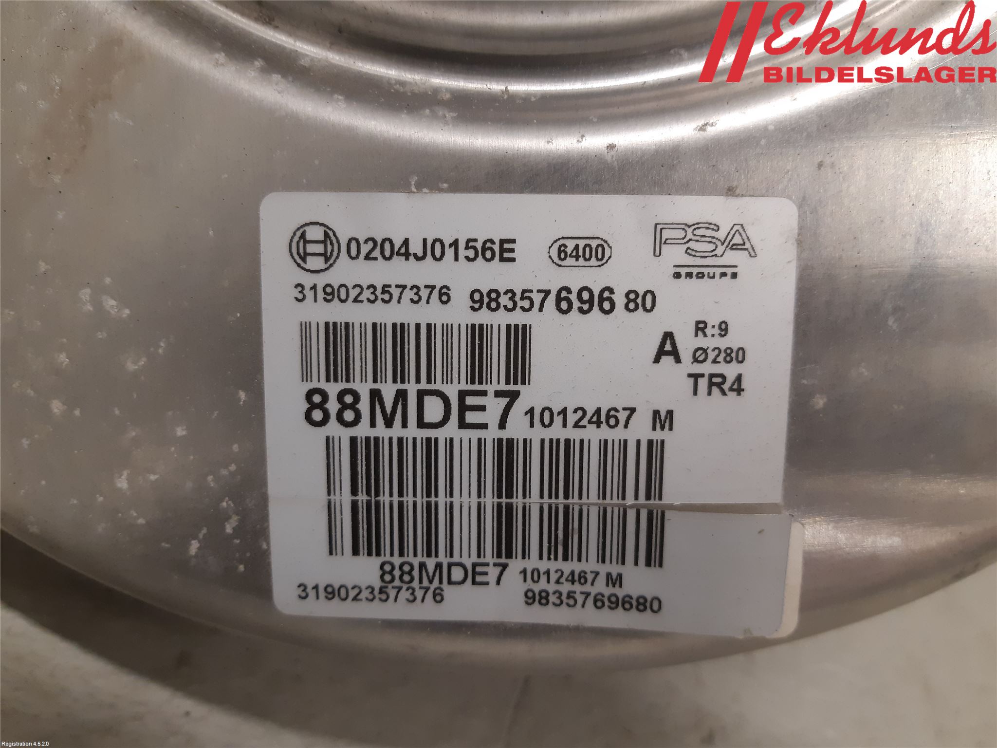 Peugeot PARTNER/E-PARTNER 19- Bromsservo