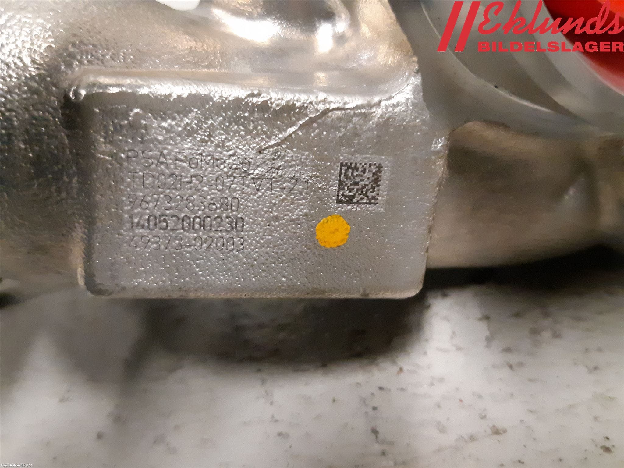 Citroen BERLINGO 08-18 Turboaggregat