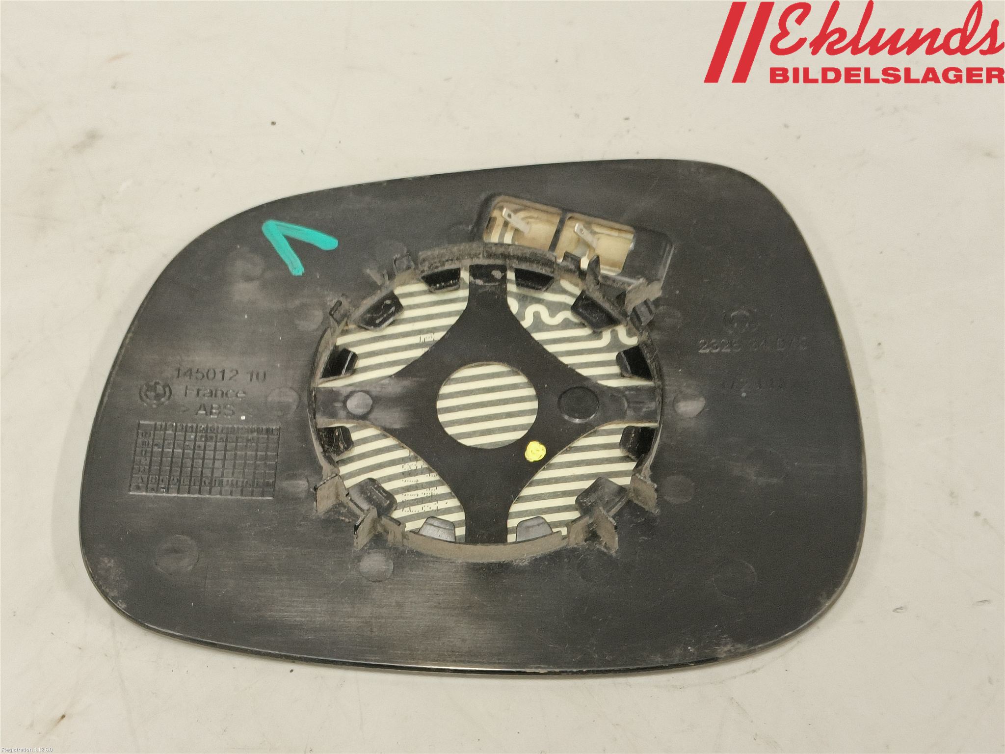 BMW X1 E84 10-15 Spegelglas Vä