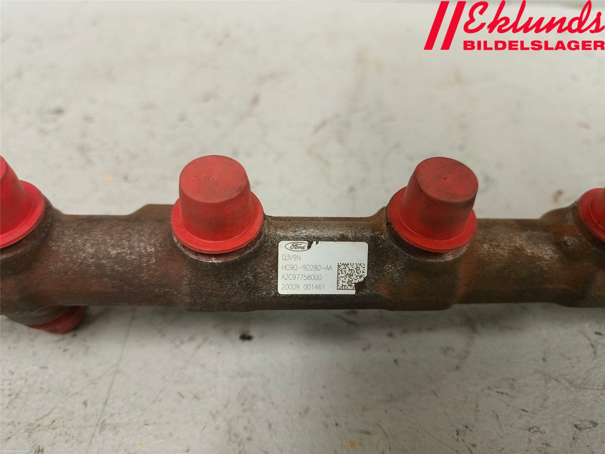 Ford RANGER EU 12-23 Inj. Fuelrail