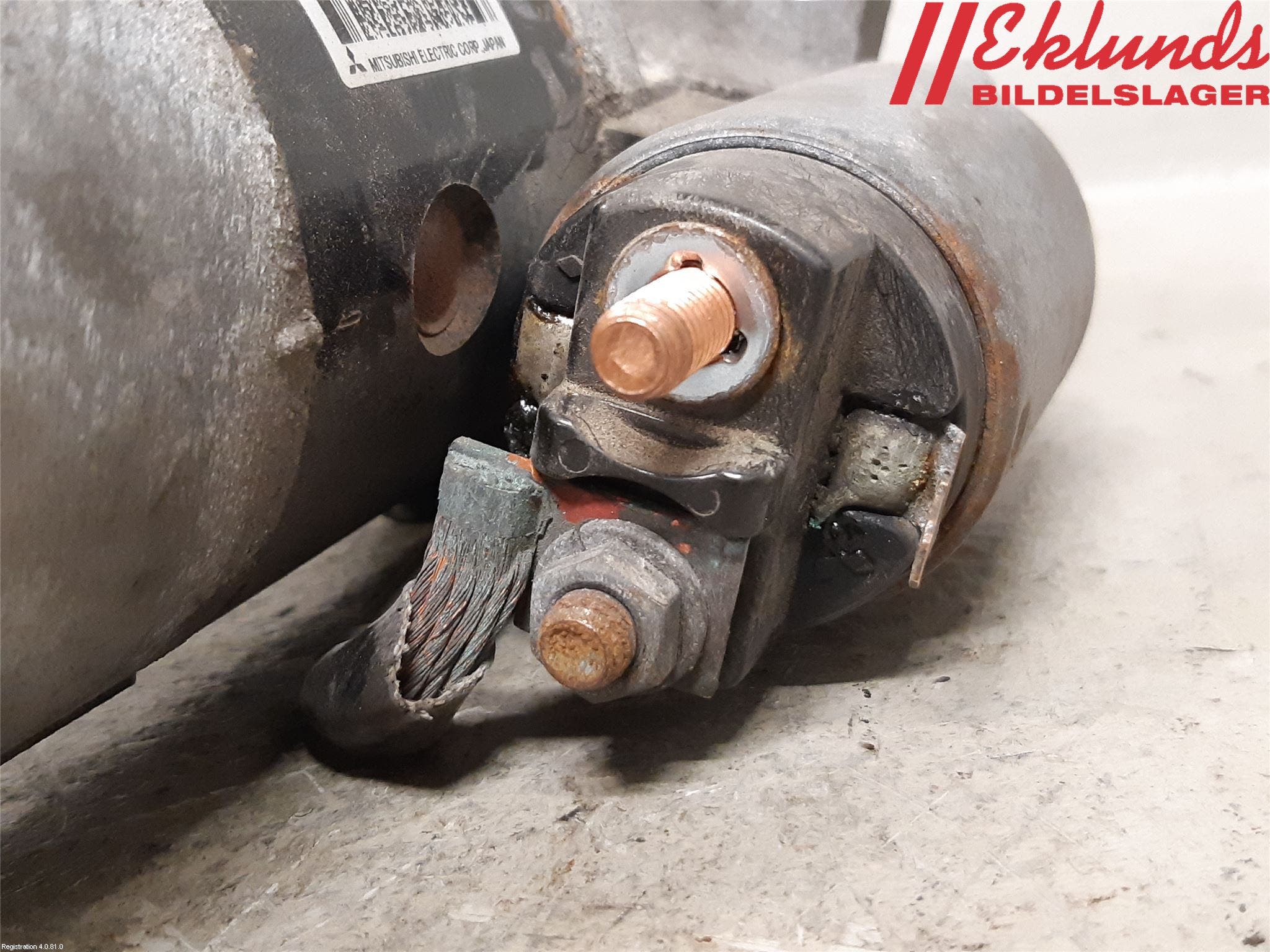 Mitsubishi ASX 10-22 Startmotor Diesel