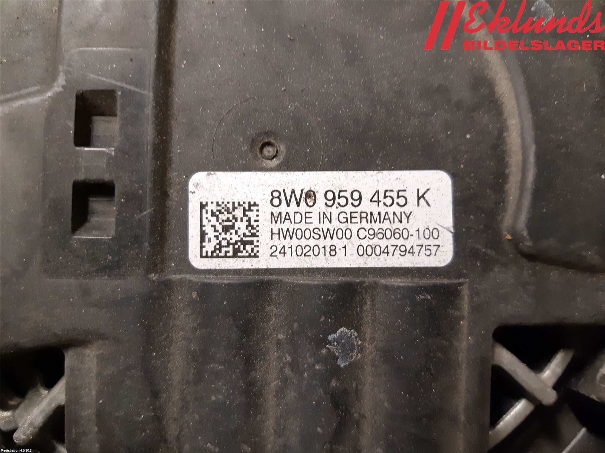 Audi A6 F2/C8 19- Kylfläkt El