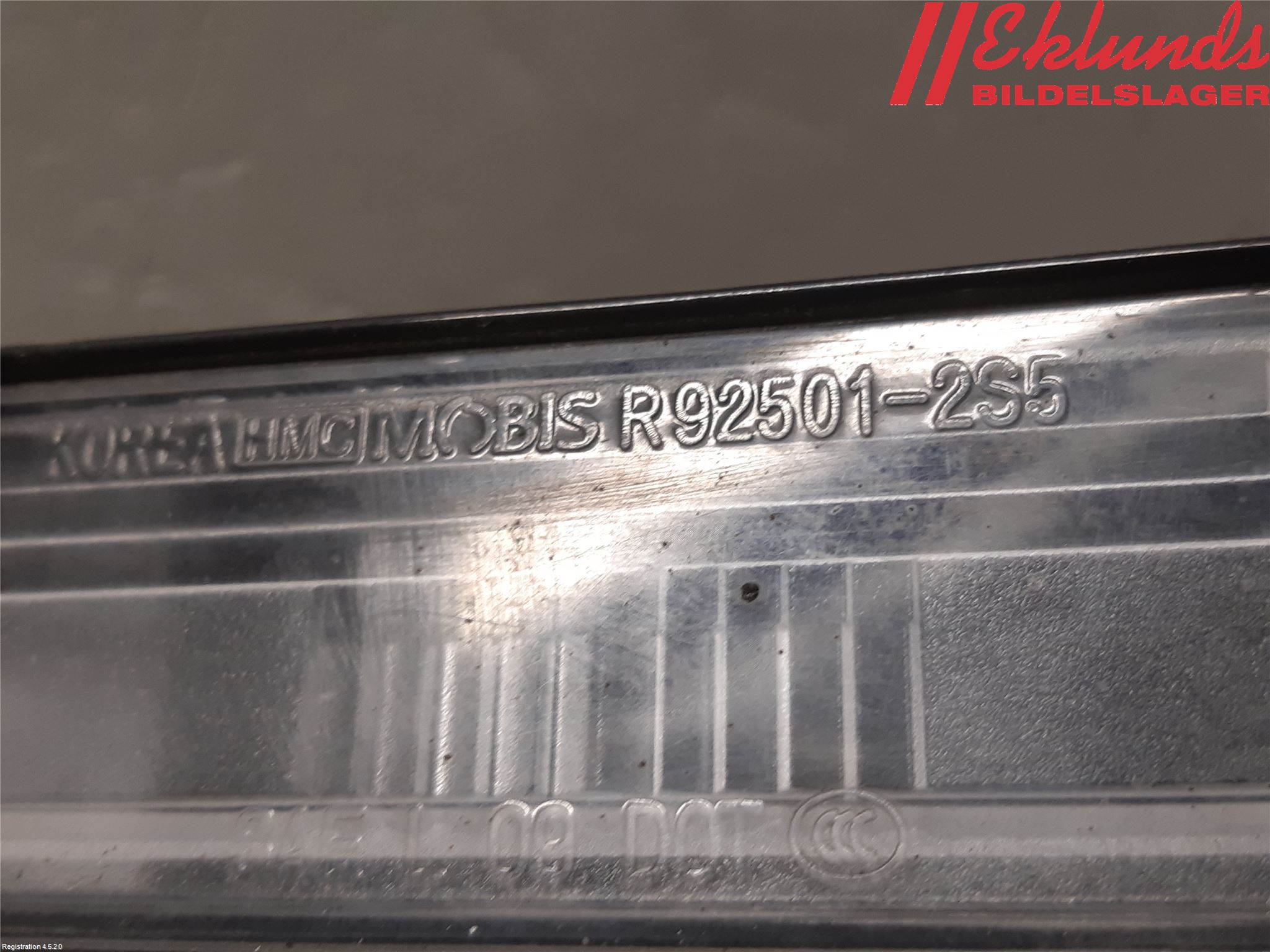 Kia CEED/CEED SW 19- Skylt Belysning