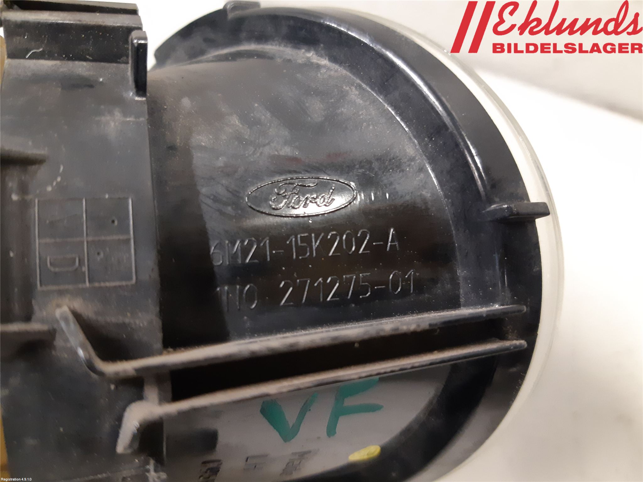 Ford S-MAX 06-15 Dimljus-Varselljus Fram