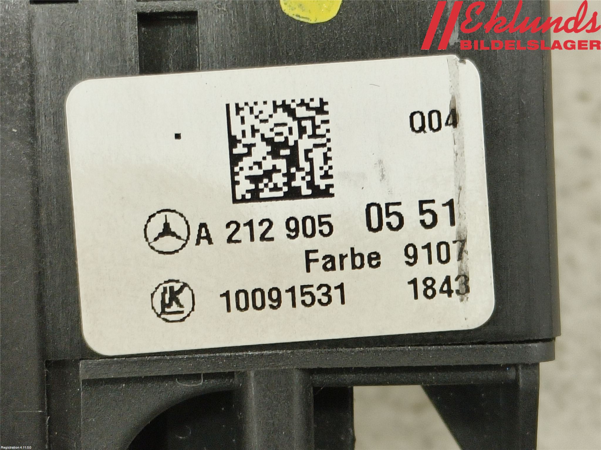 Mercedes-Benz MB CLA-KLASS (C117/X117) 13-19 Strömställare Ljus