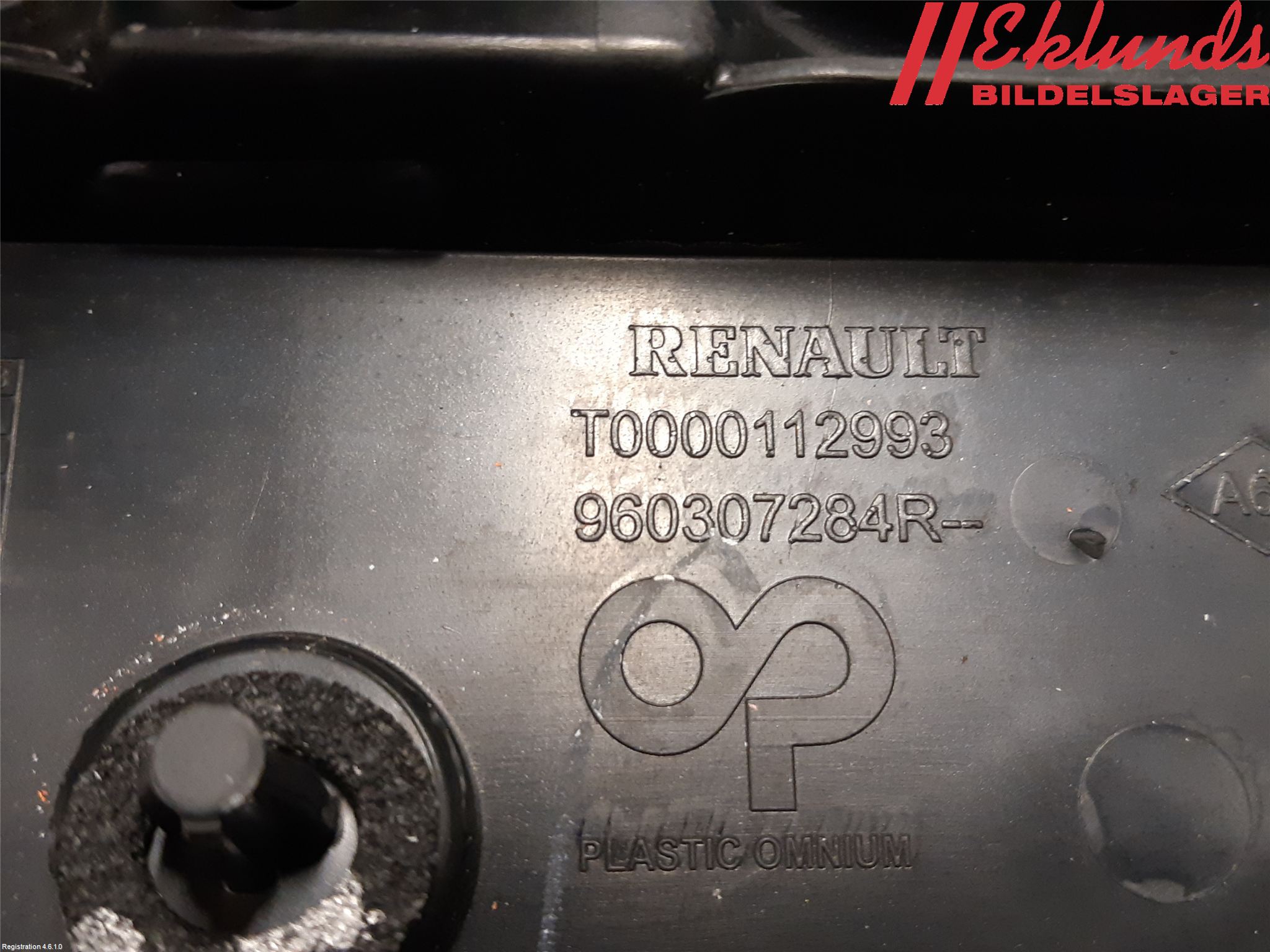 Renault CLIO IV 16-19 Spoiler Baklucka