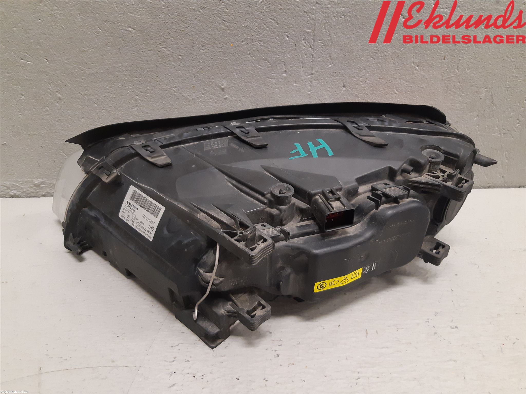 Volvo V70 08-13 Strålkastare Höger