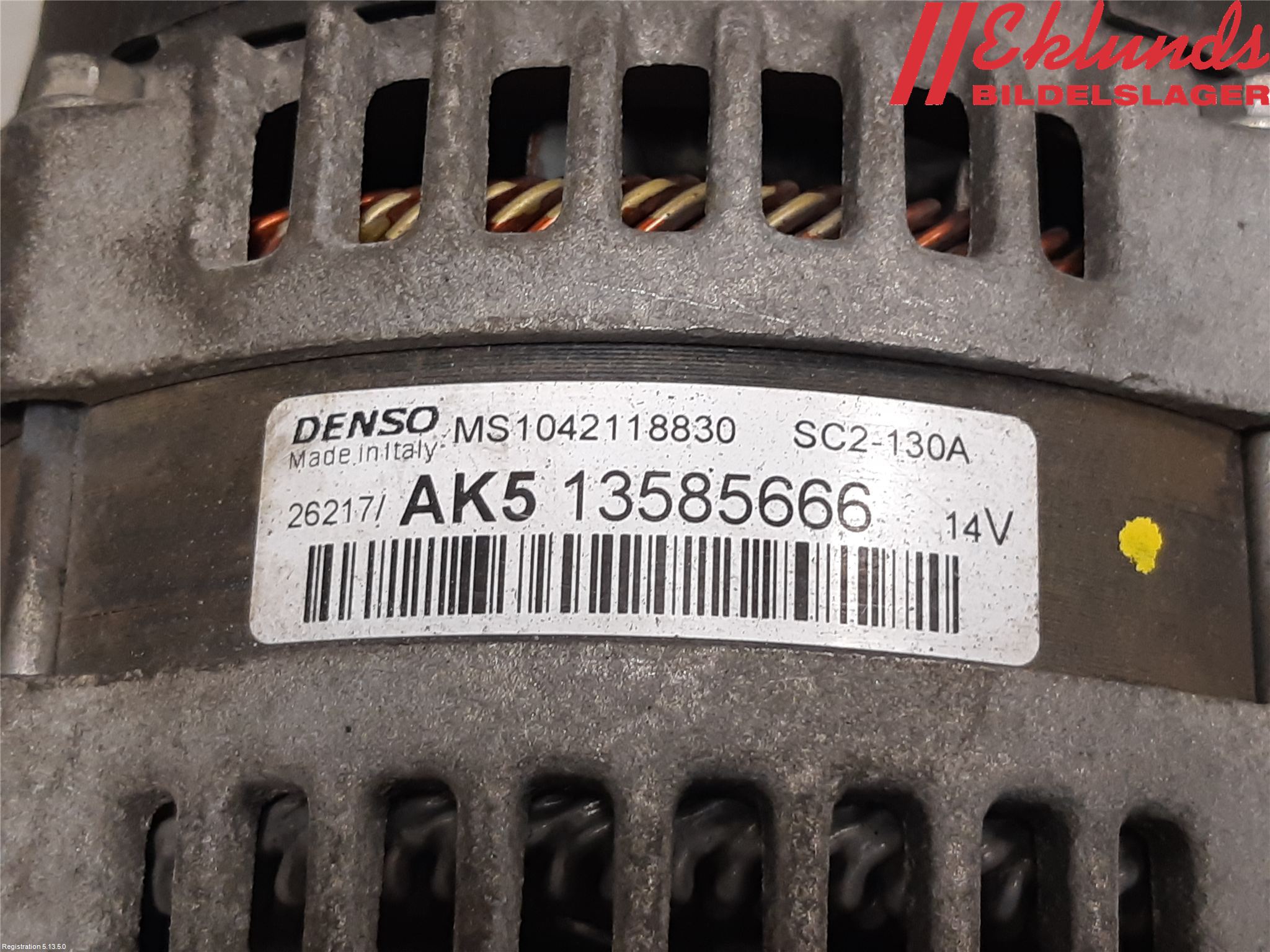 Opel CORSA E 15-19 Generator