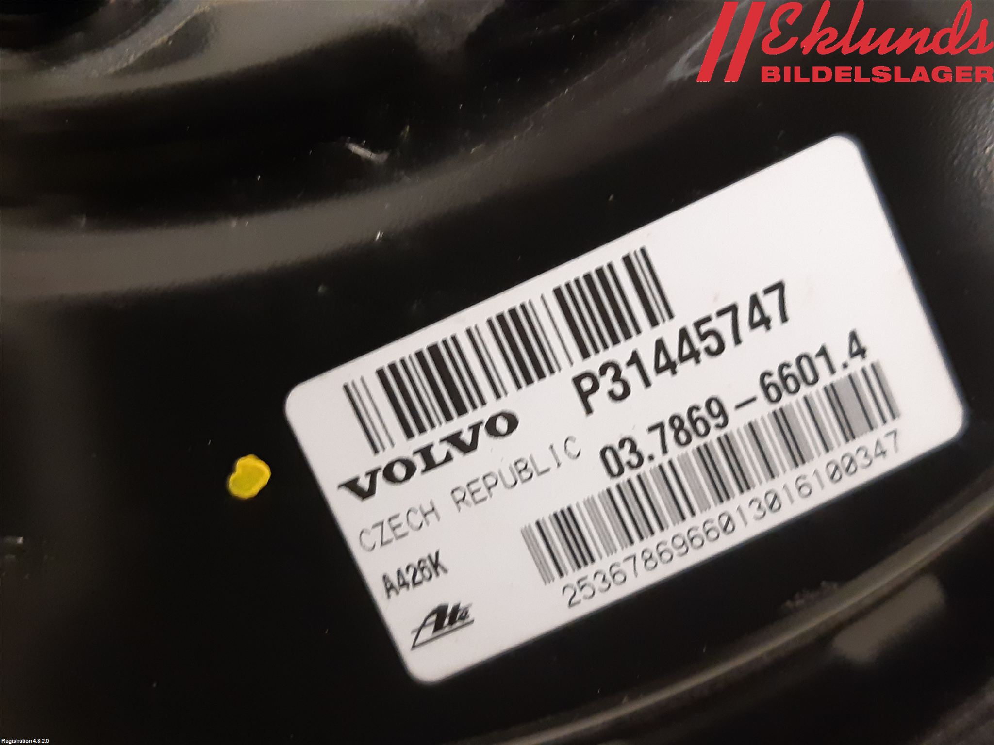 Volvo XC90/RECHARGE 16- Bromsservo