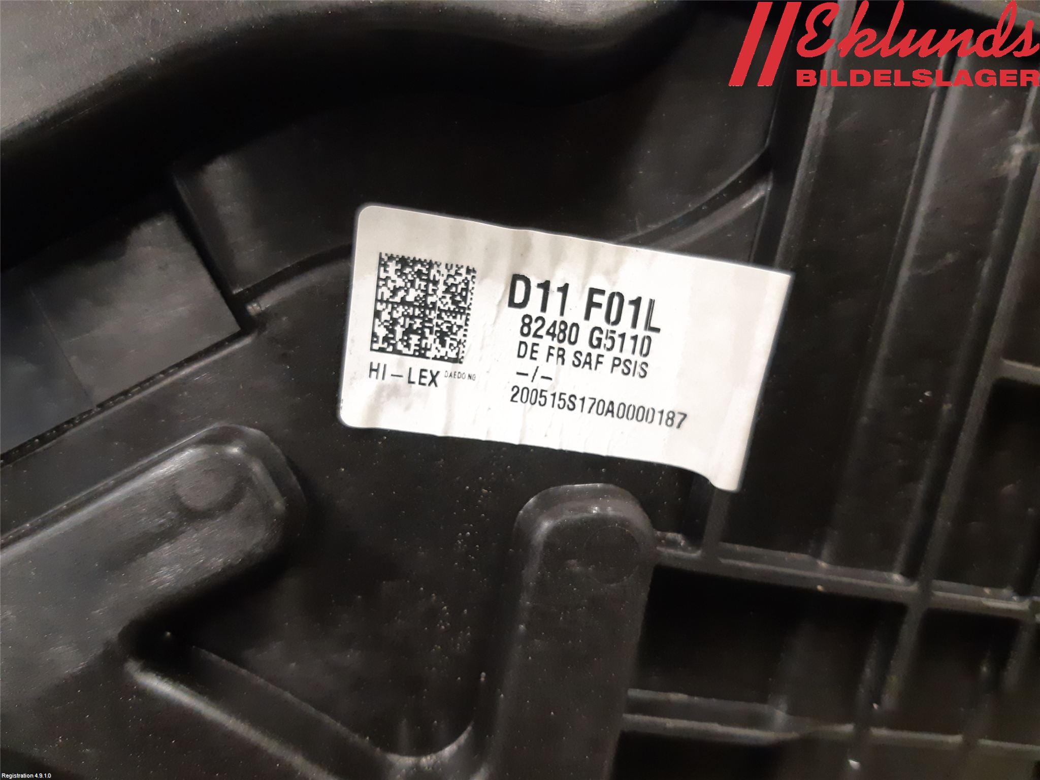 Kia NIRO (DE) 17-22 Fönsterhiss El Kompl