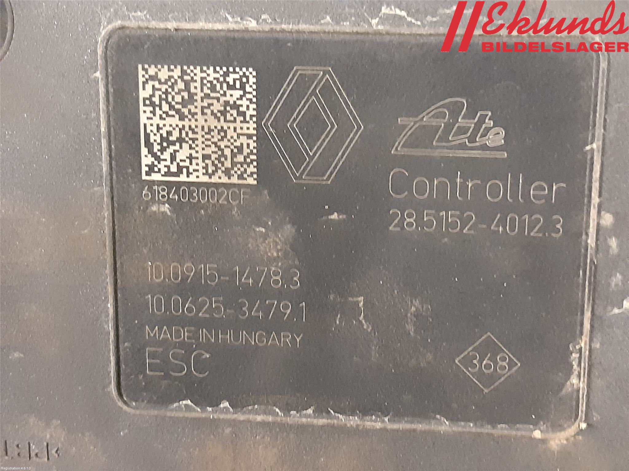 Renault TRAFIC/E-TECH 15- Abs Hydraulaggregat