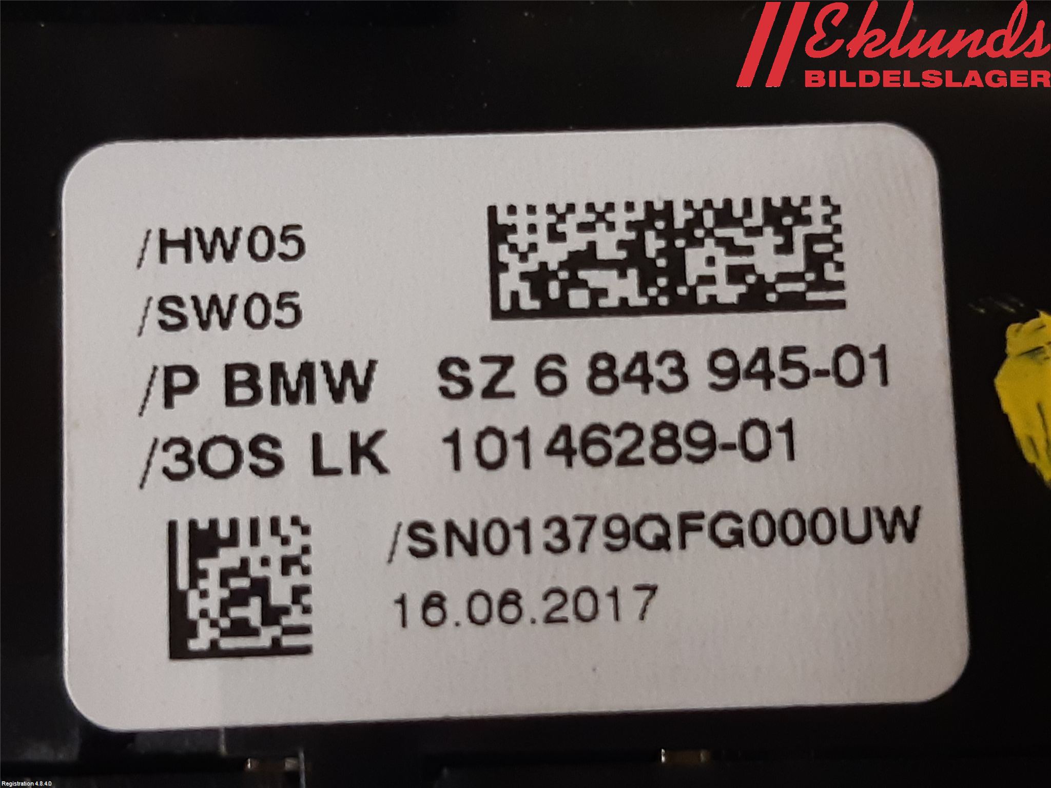 BMW X3 G01 18- Strömställare Multifunktion