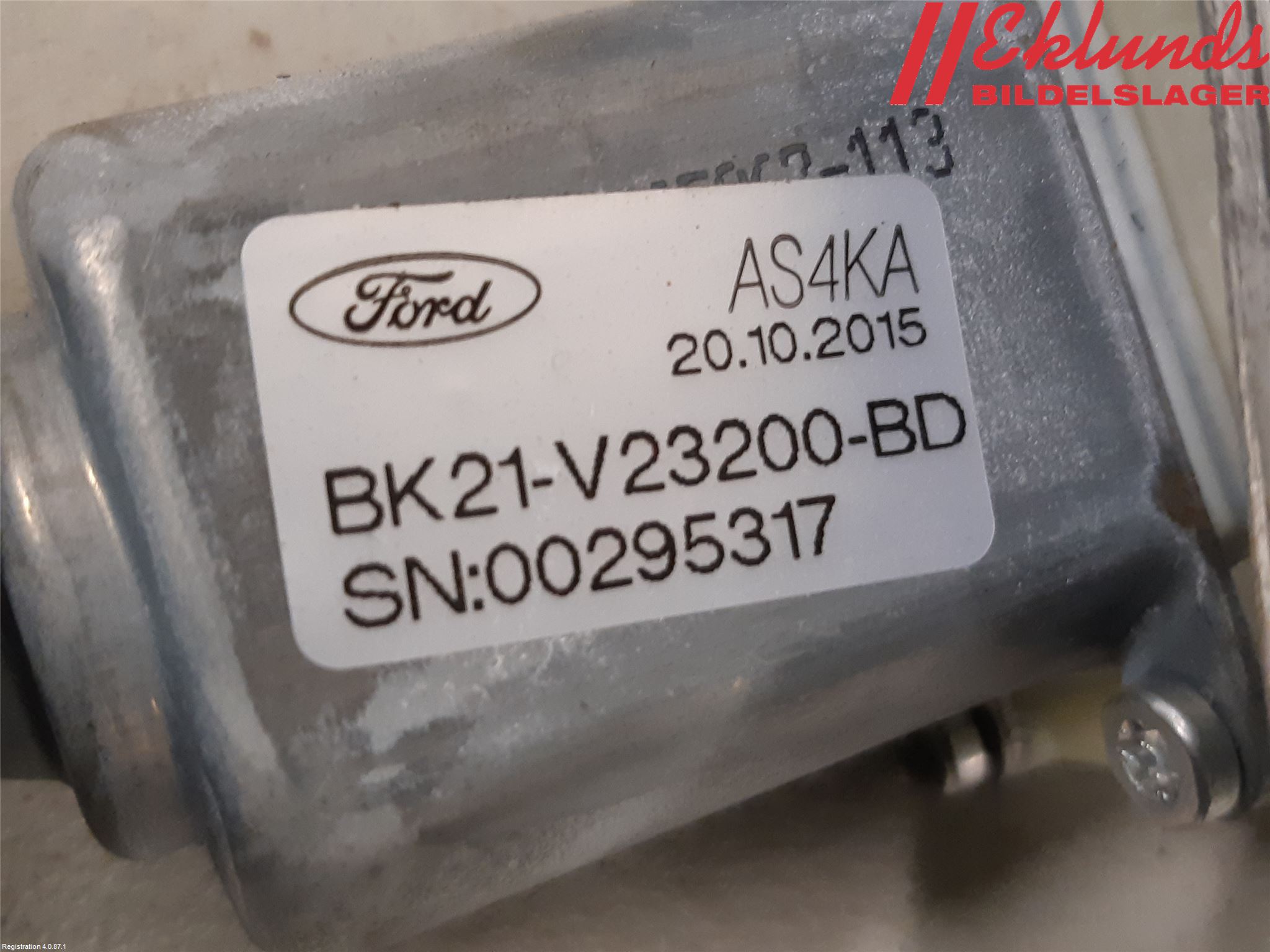 Ford TRANSIT/TOURNEO CUSTOM 13-24 Fönsterhiss El Kompl