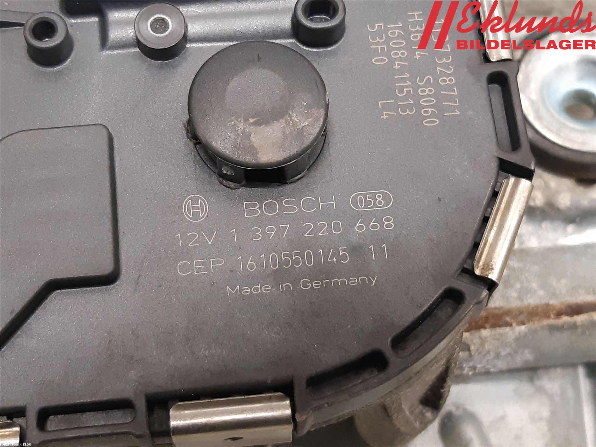 Volvo XC70 14-16 Torkarmotor Vindruta