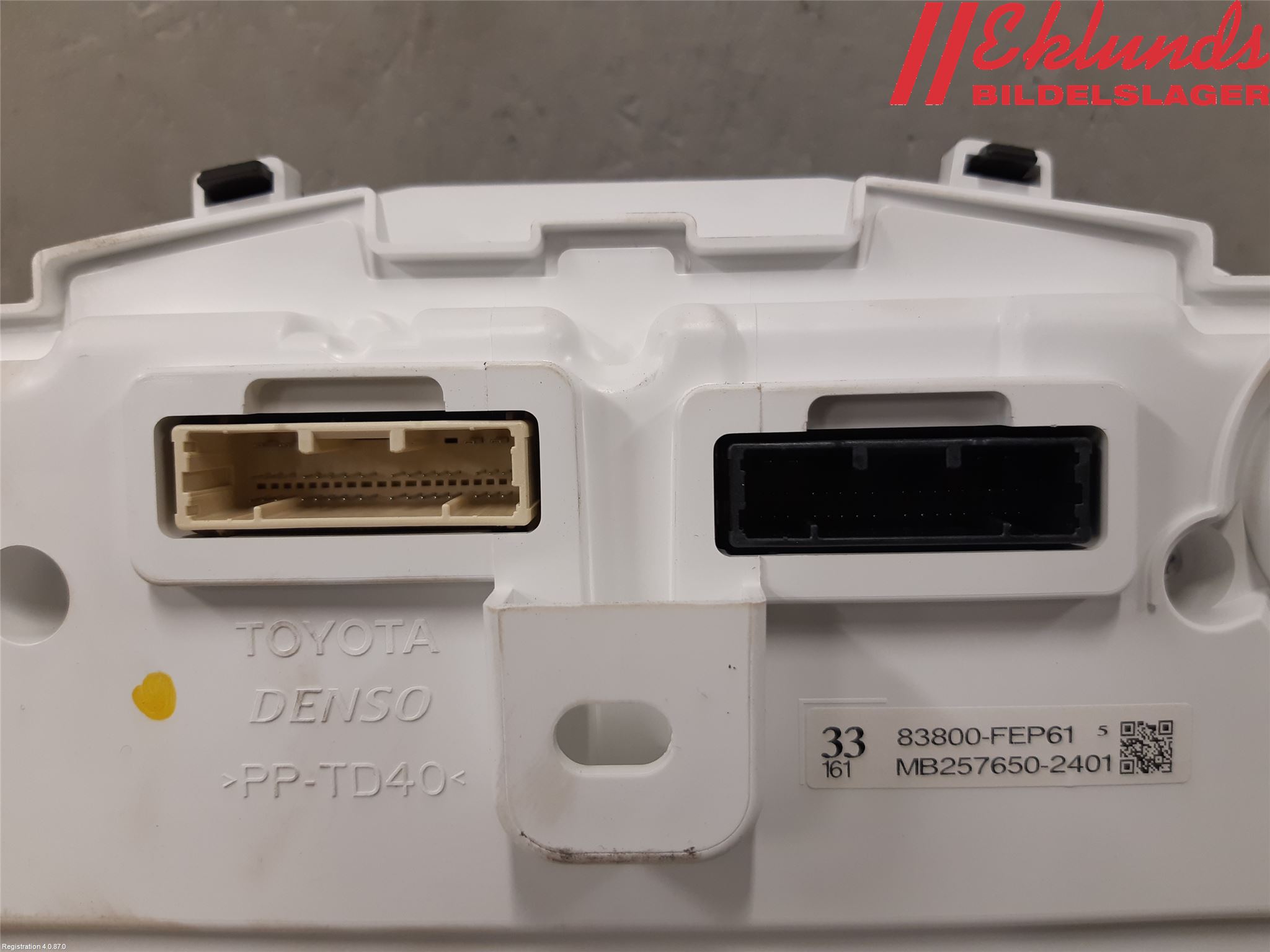 Toyota COROLLA 19- Instrument Komb