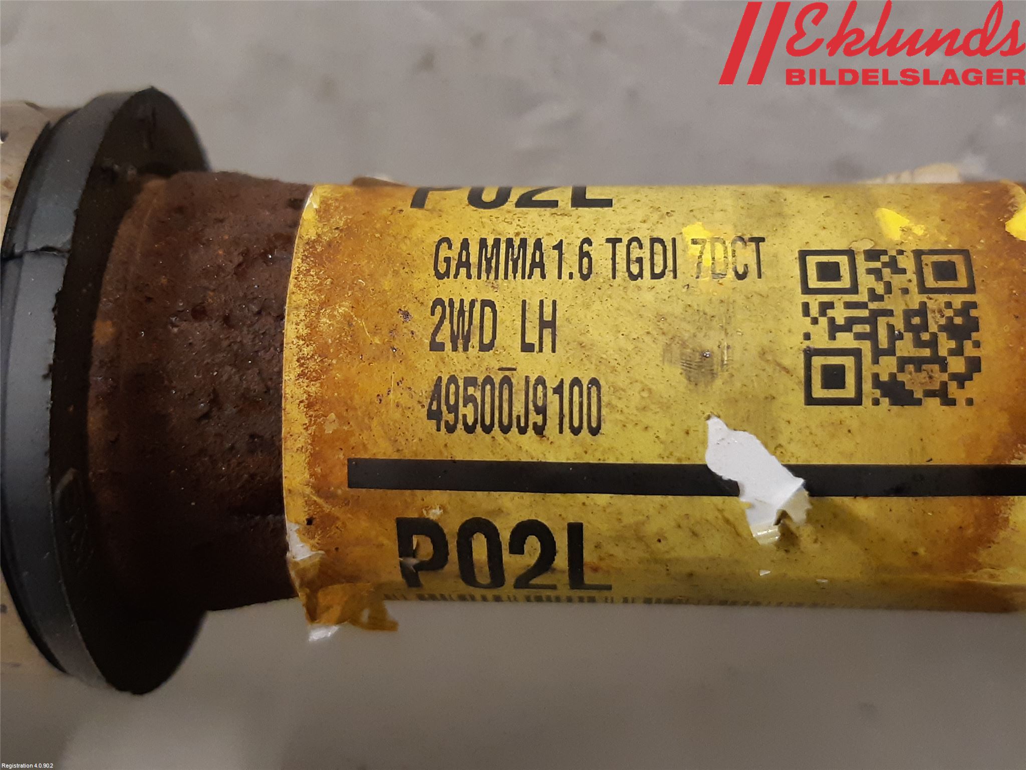 Hyundai KONA/ELECTRIC OS 18-23 Drivaxel Fram Vänster