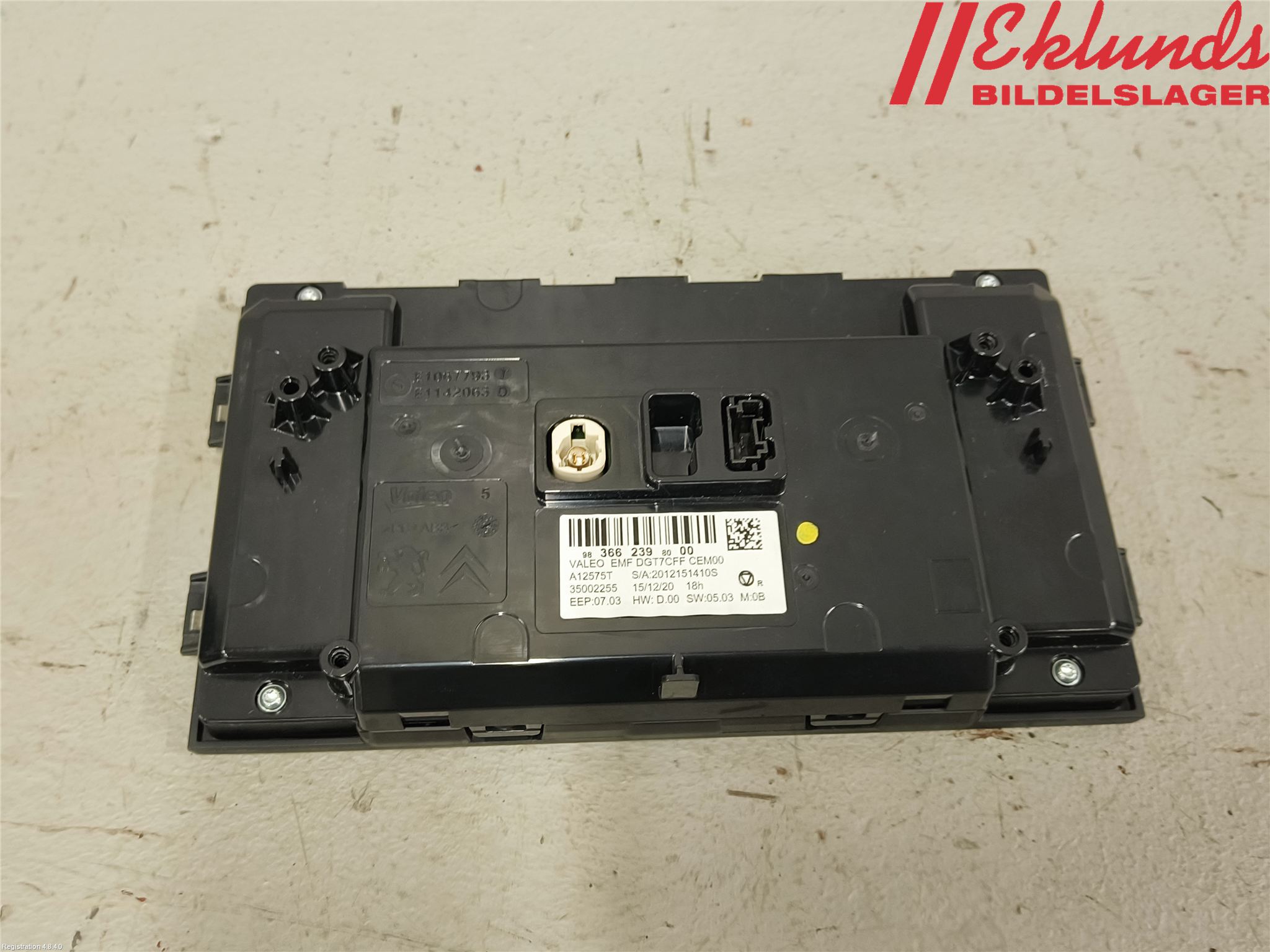 Opel CORSA F, CORSA-E 20- Bildskärm