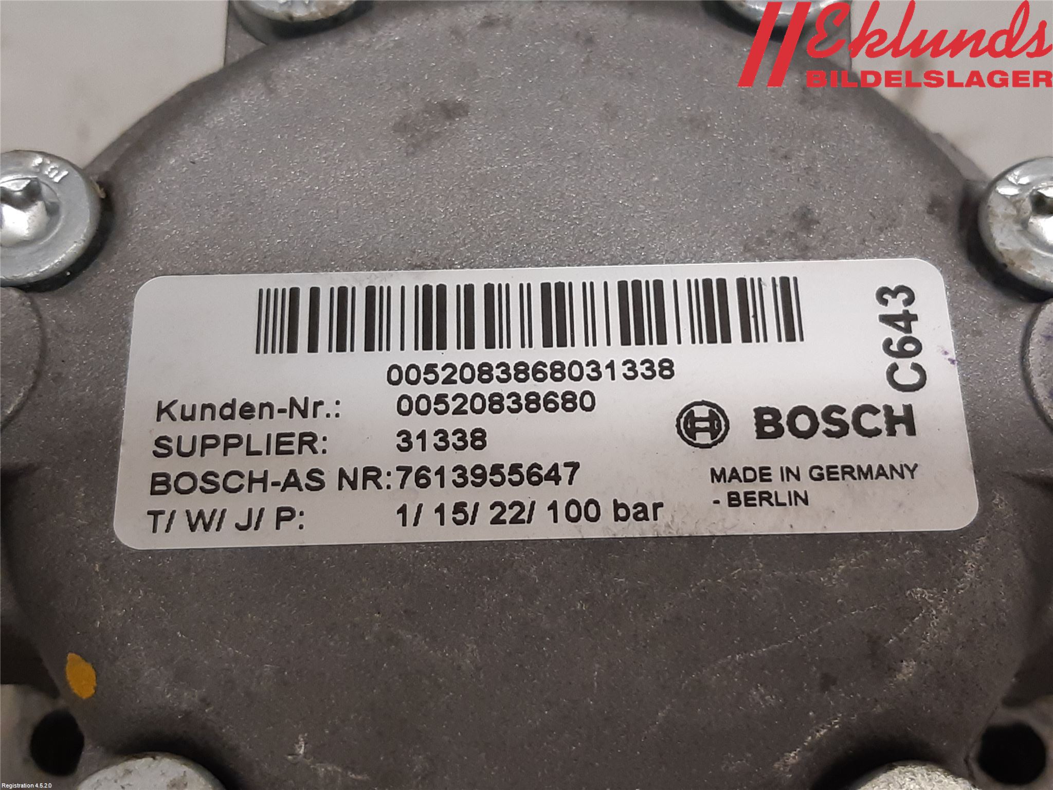 Fiat DOBLO CARGO Styrservopump