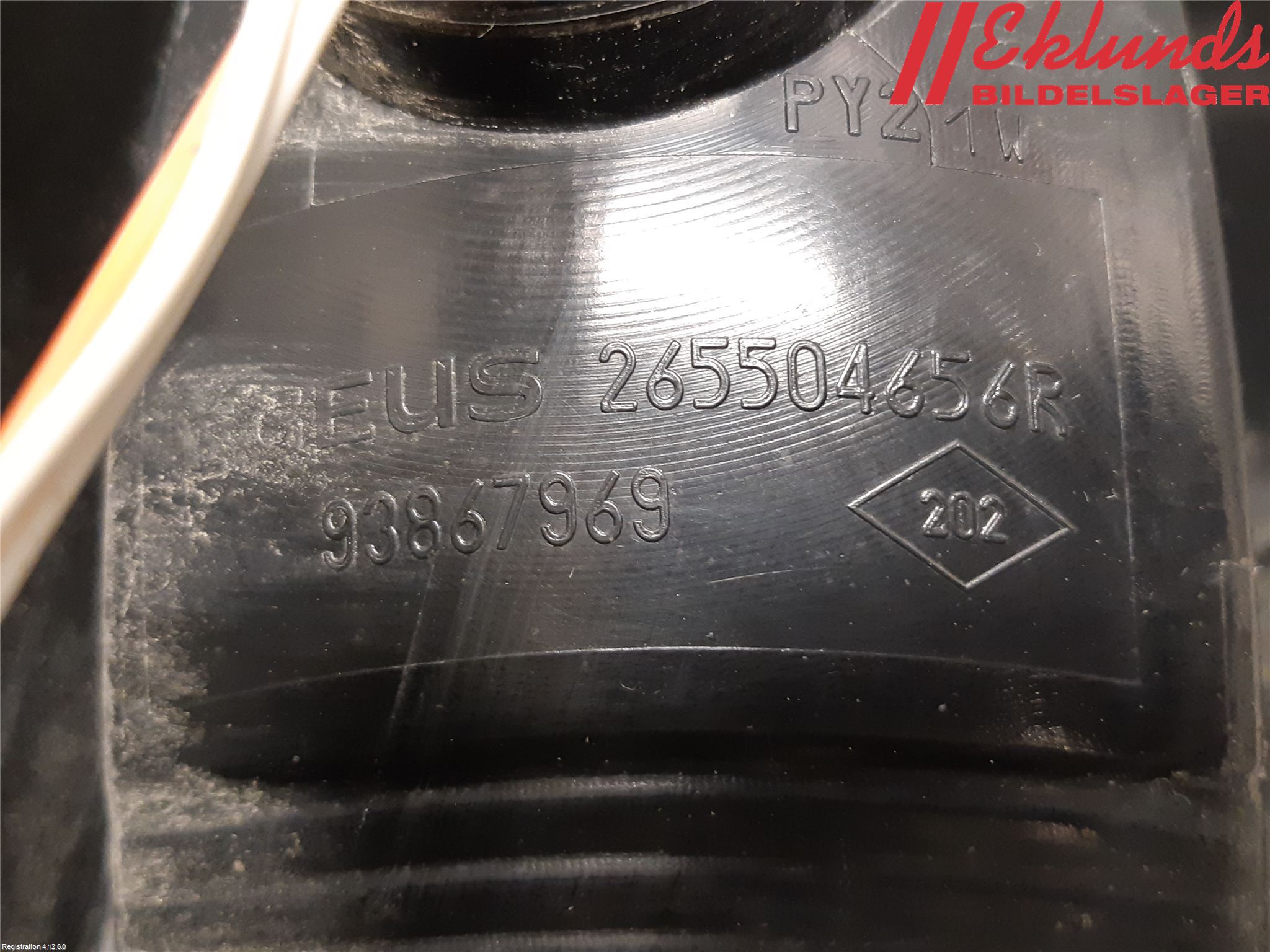 Opel VIVARO 15-19 Bakljus Höger