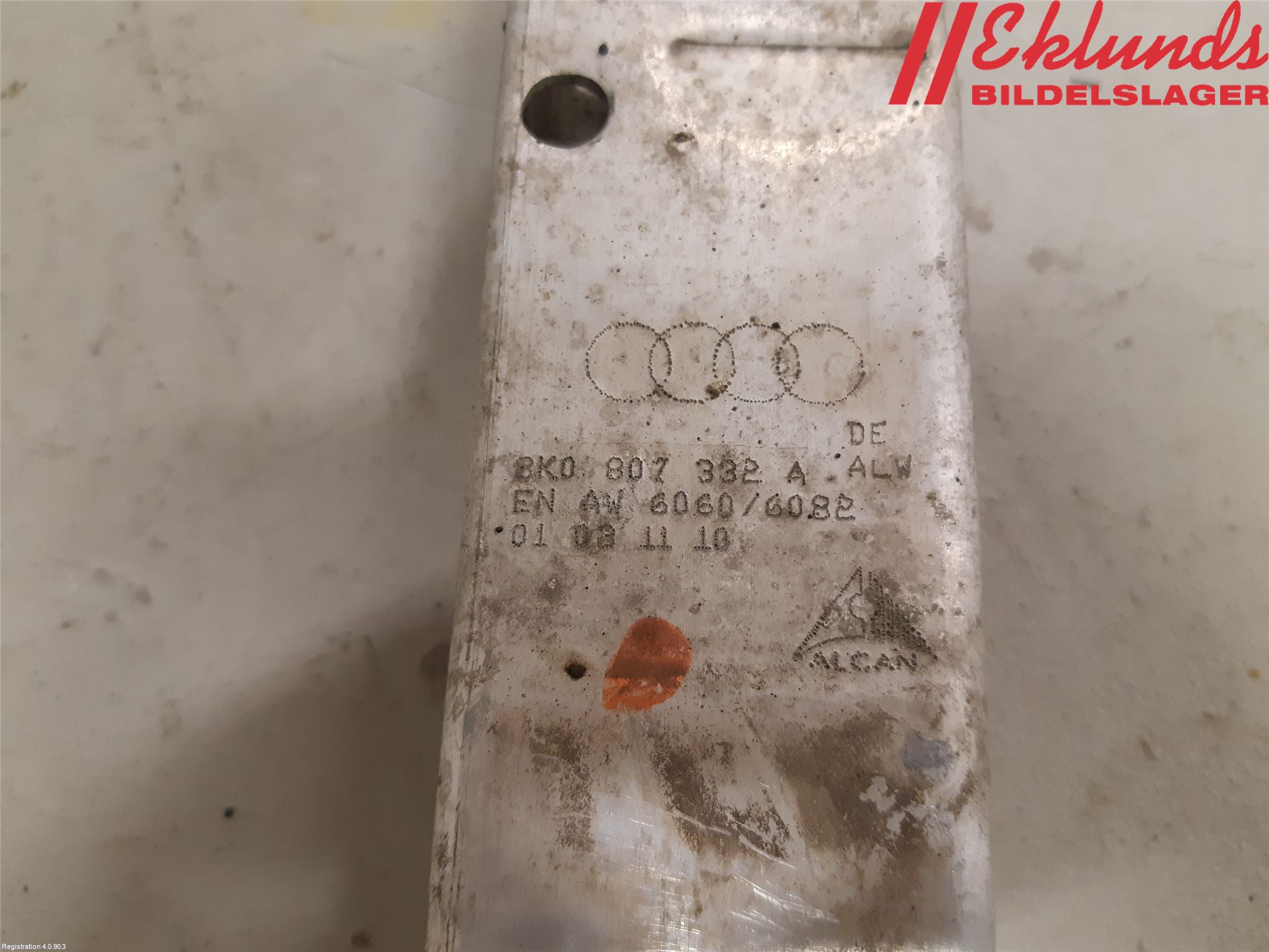 Audi A5 07-16 Stötfångarbärjärn Bak