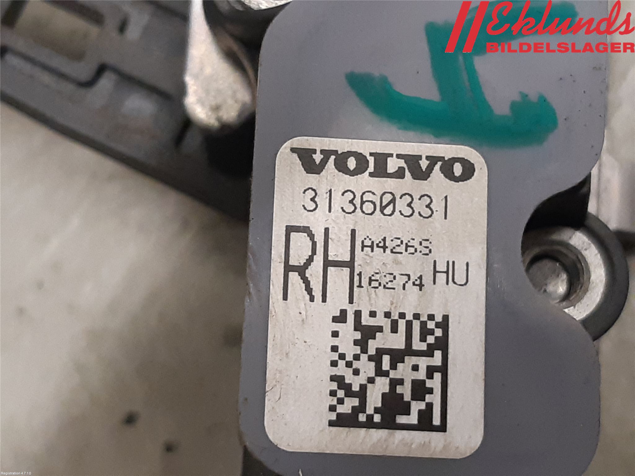 Volvo XC90/RECHARGE 16- Givare Xenon/Ljushöjdsreglering