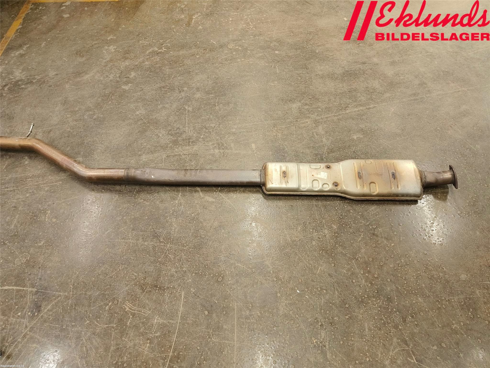 Volvo XC90/RECHARGE 16- Avgas-Ljuddämpare-Rör